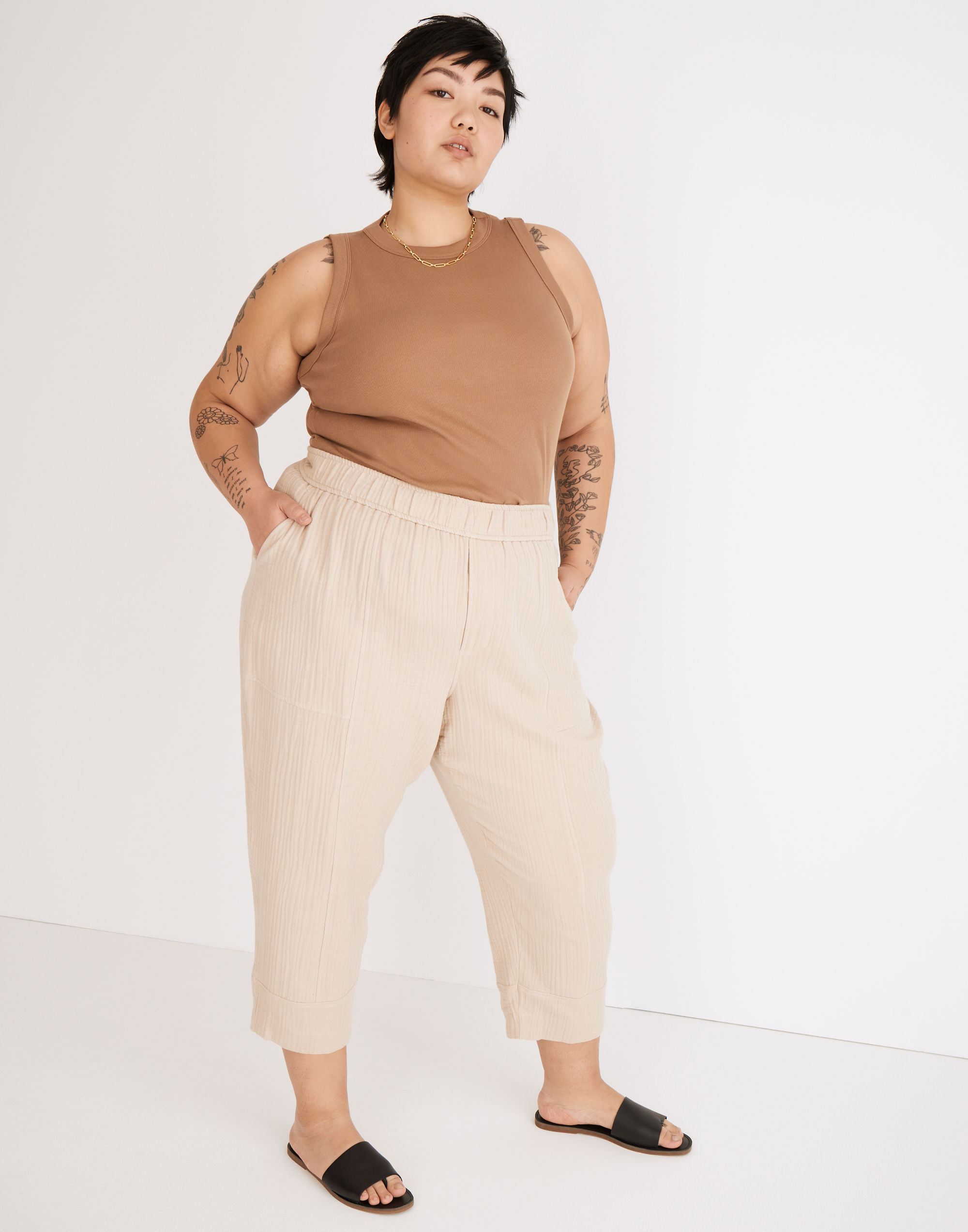 Plus Lightspun Pull-On Balloon Pants