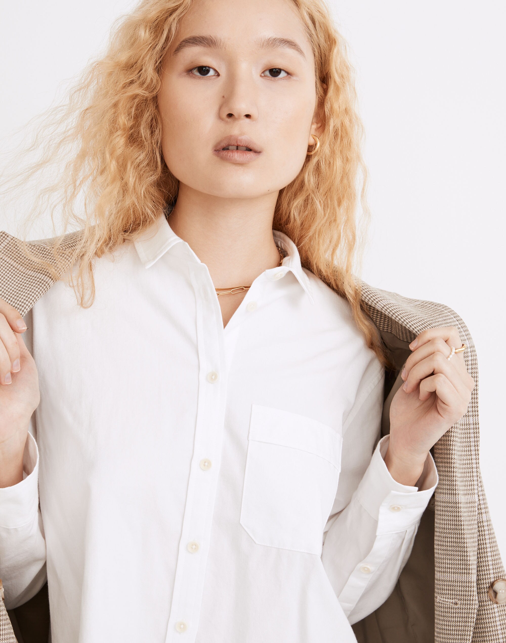 White Oversized Ex-Boyfriend Shirt