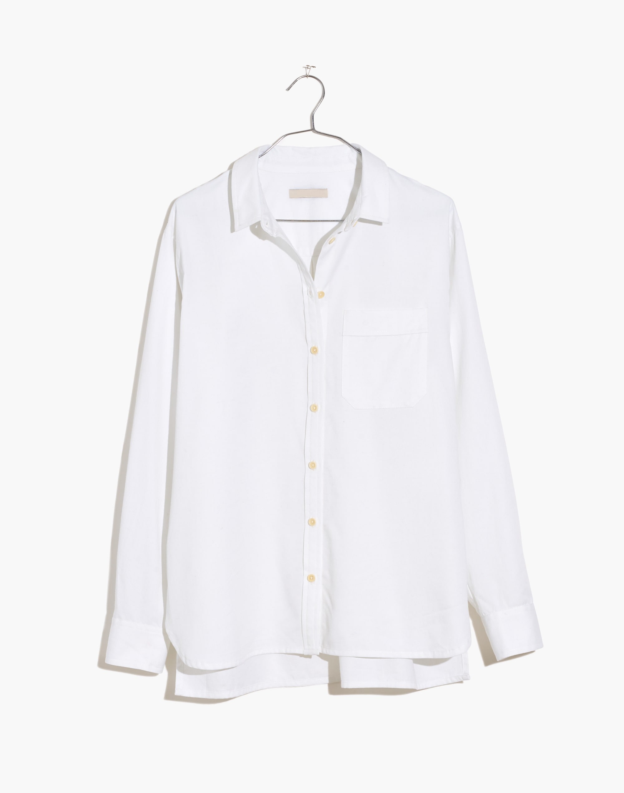 White Oversized Ex-Boyfriend Shirt