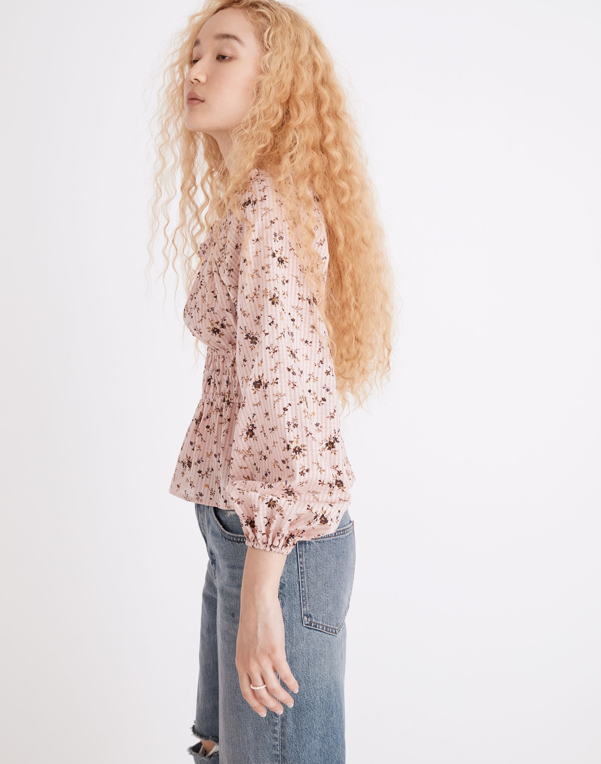 Sophia Top in Bouquet Floral