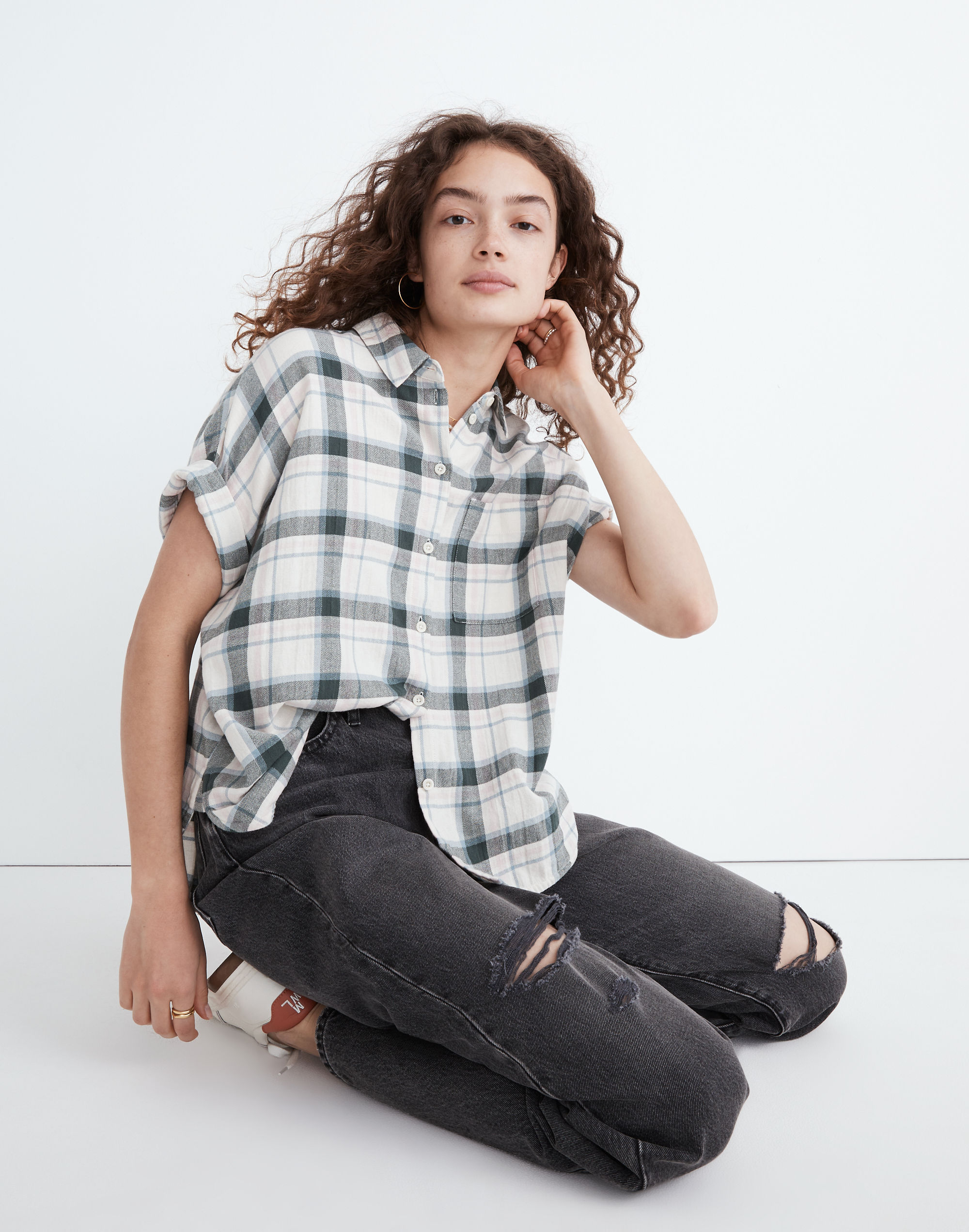 Daily Shirt in Rockfern Plaid