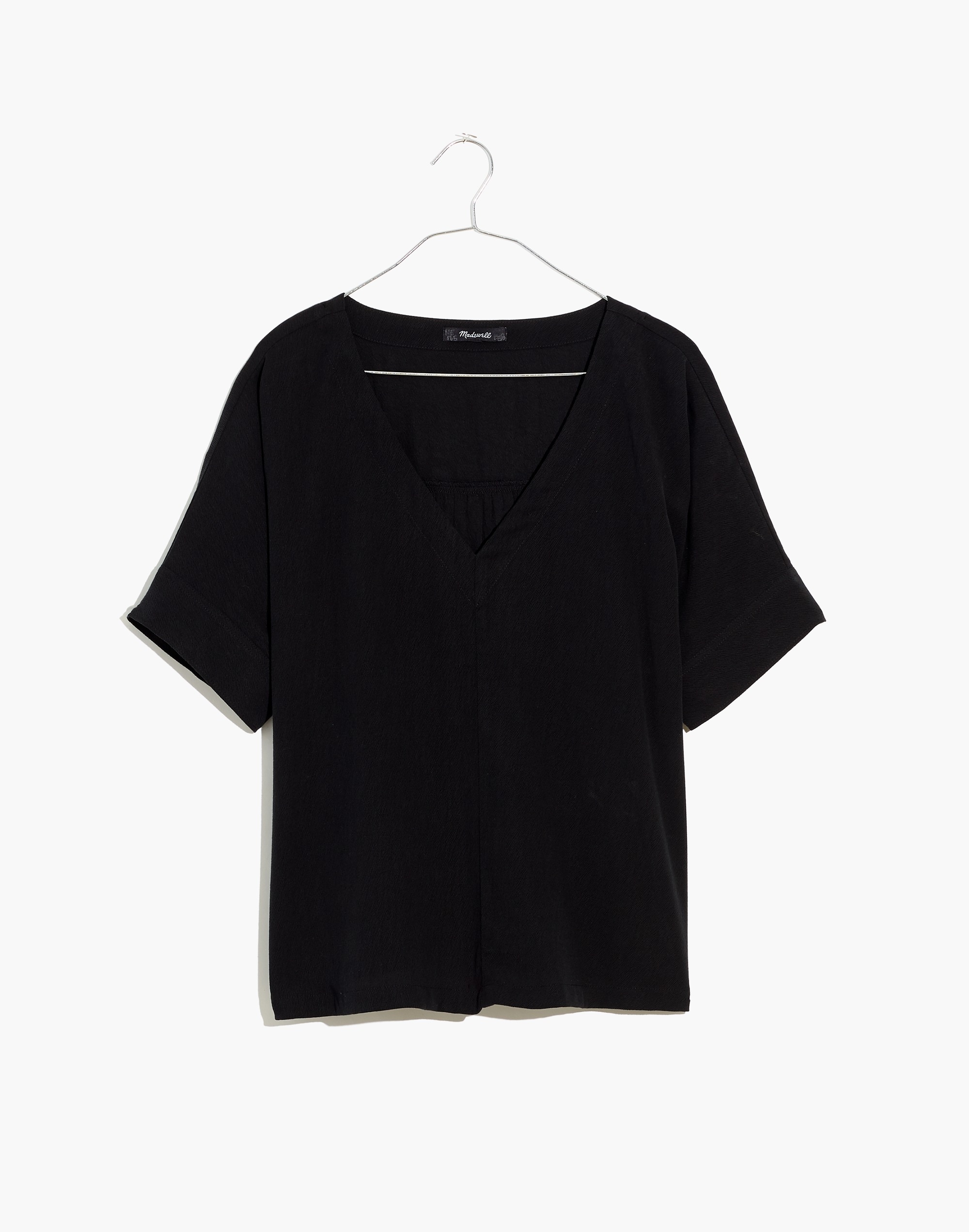 V-Neck Dolman-Sleeve Top