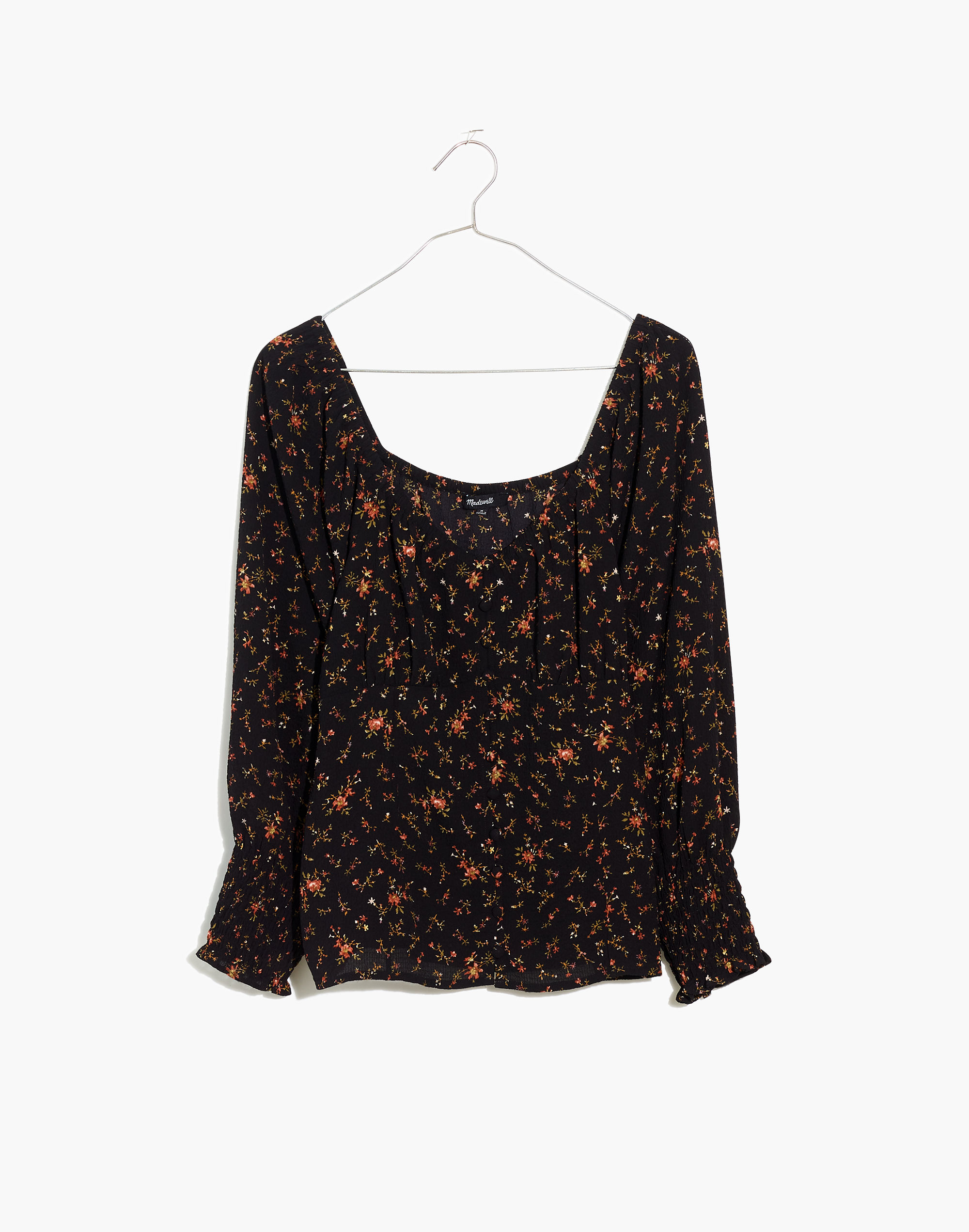 Kirstie Sweetheart Top in Fresh Sprigs