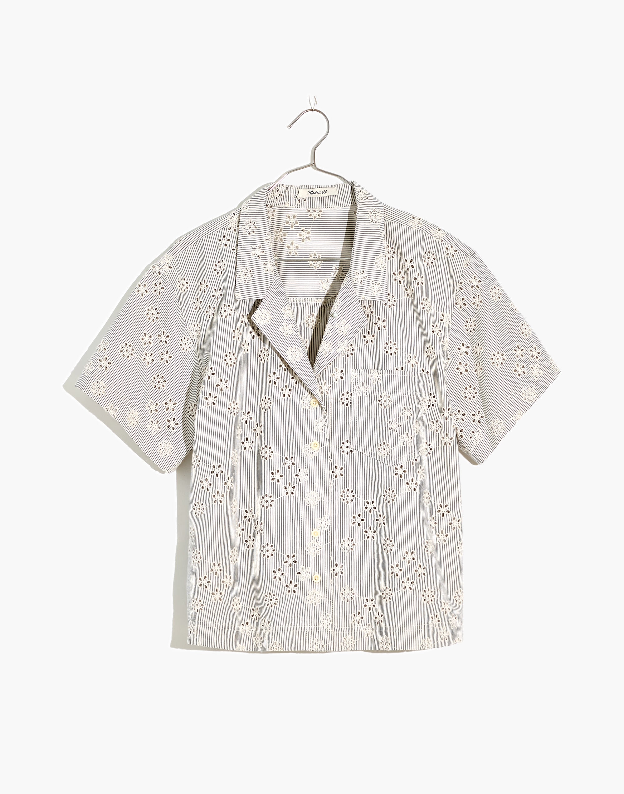 Eyelet Piedmont Camp Shirt
