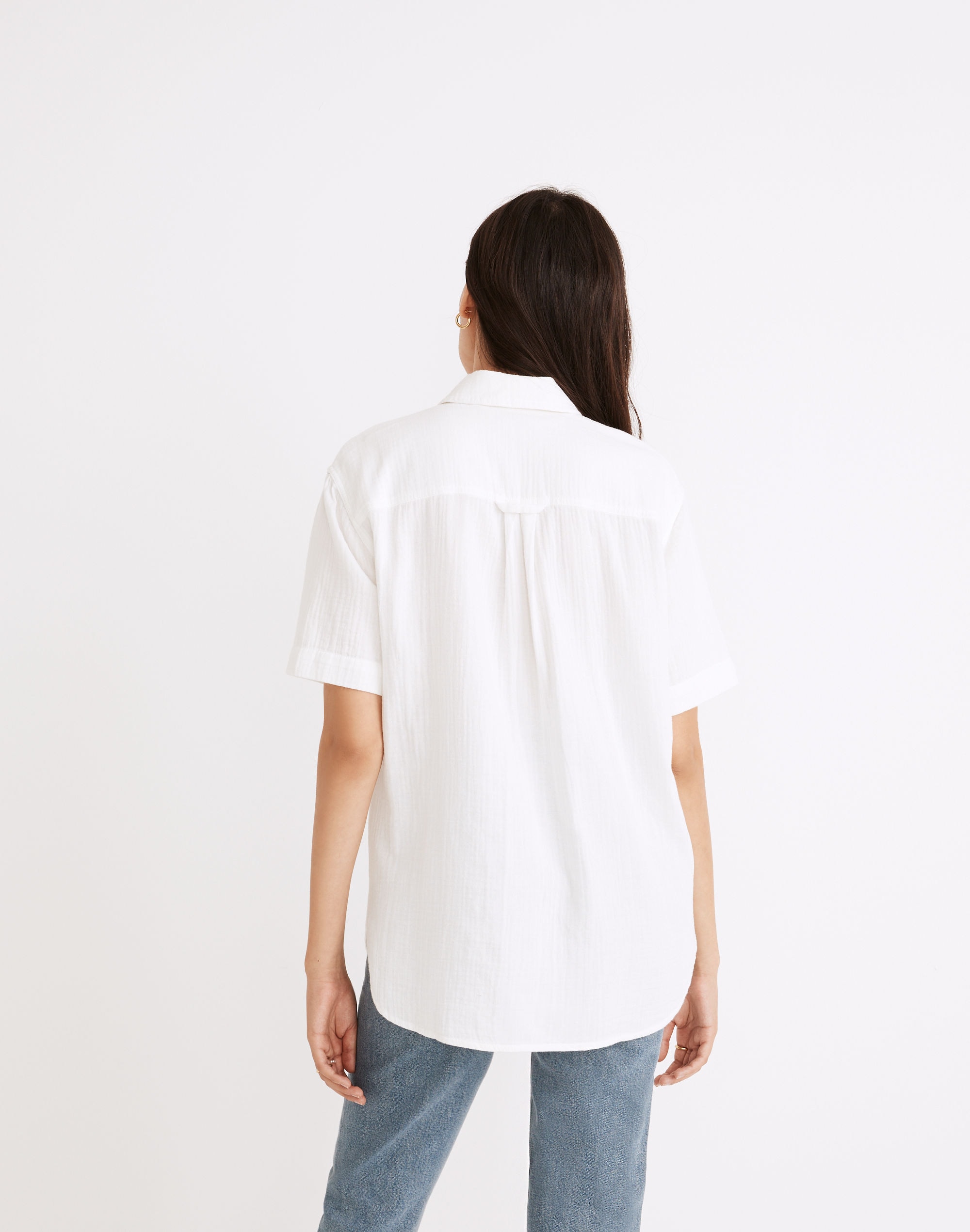 Lightspun Short-Sleeve Flap-Pocket Shirt