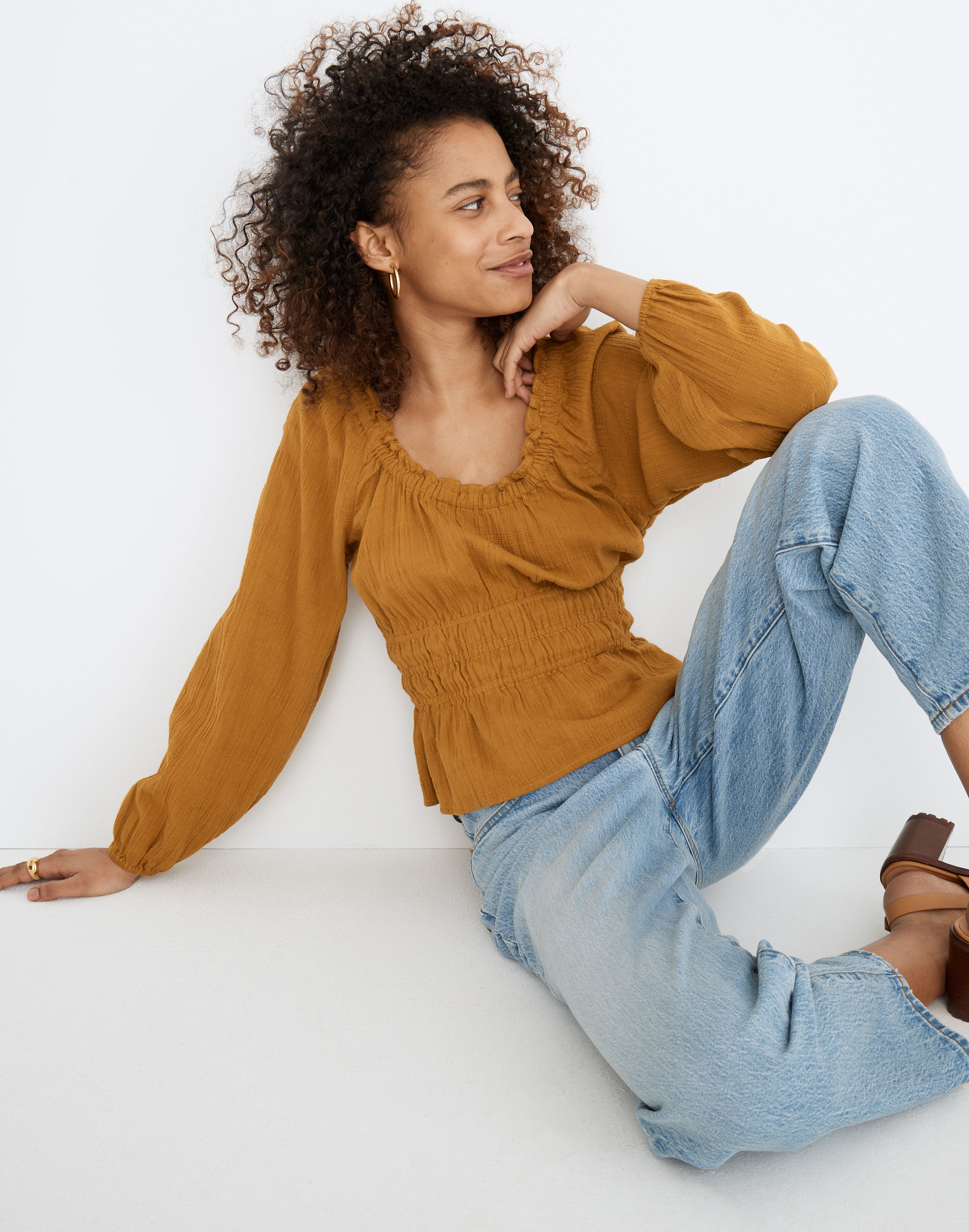 トップス andmary Sophia layered tops ANDMARY】Sophia layered tops