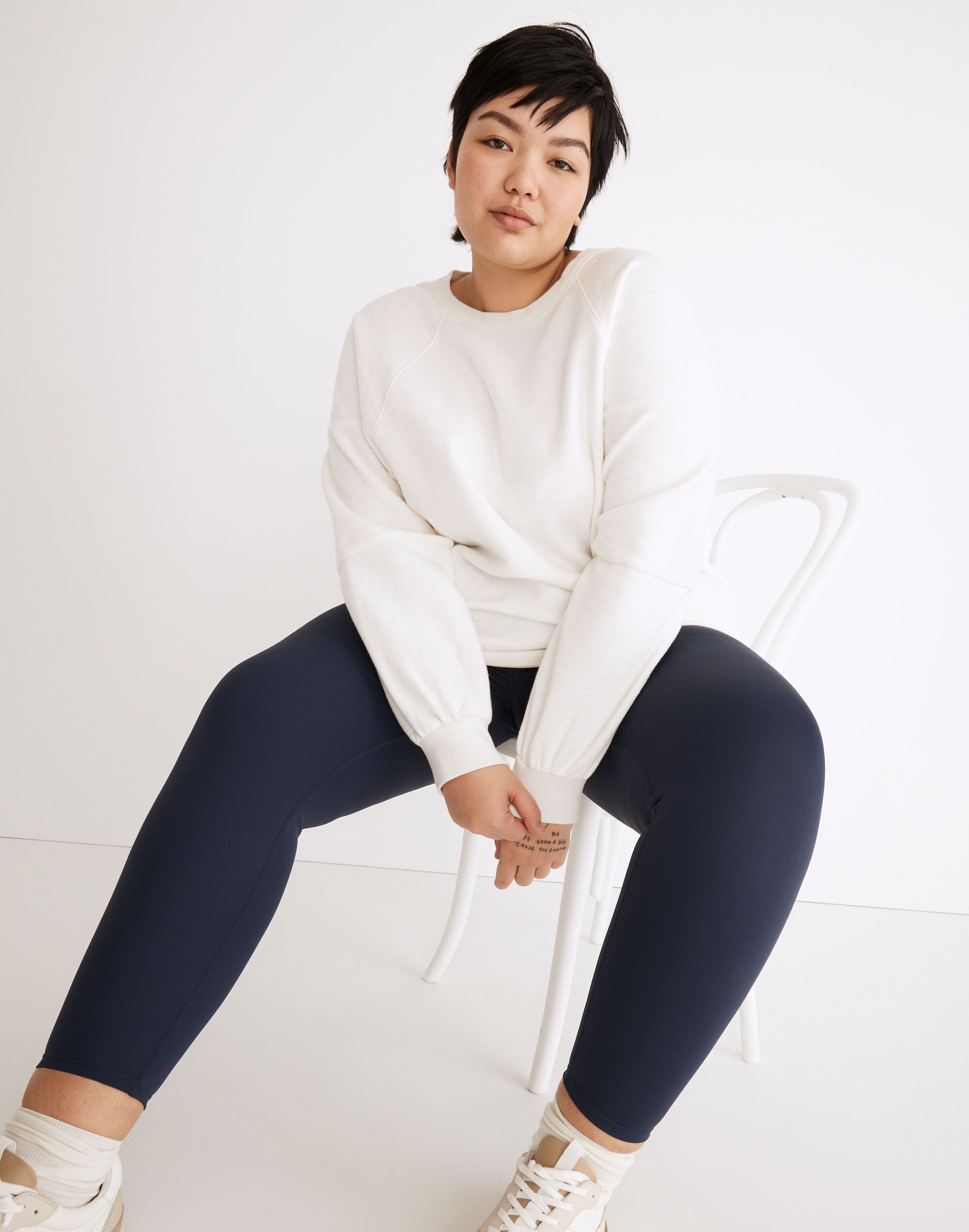 Plus MWL Oversized Raglan Sweatshirt