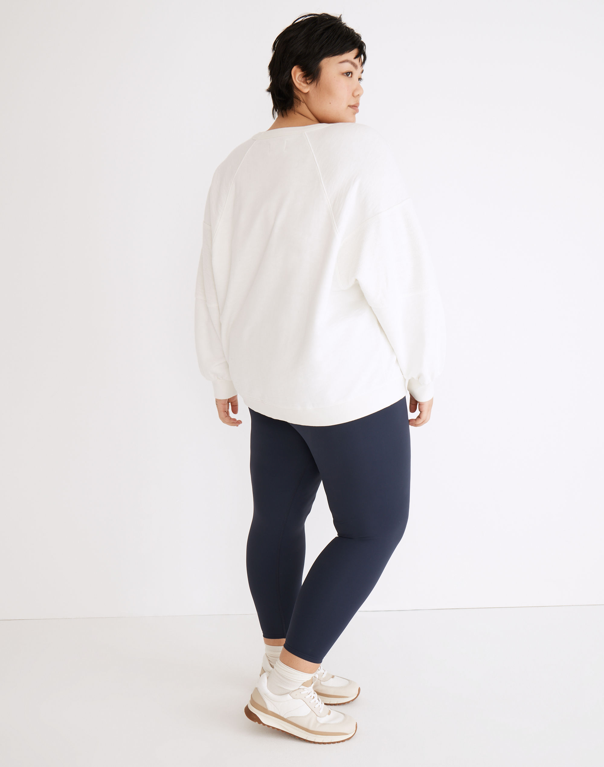 Plus MWL Oversized Raglan Sweatshirt