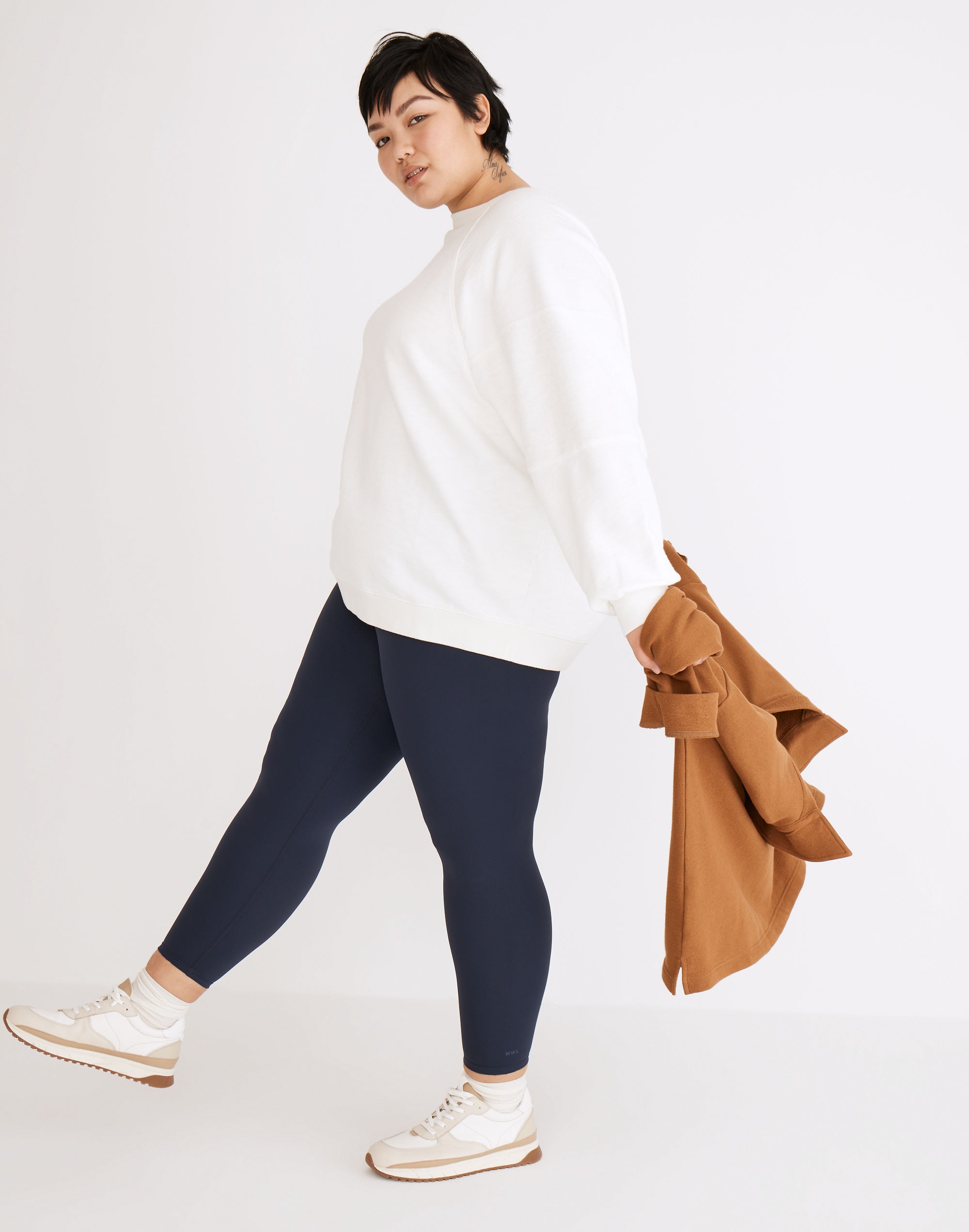 Plus MWL Oversized Raglan Sweatshirt