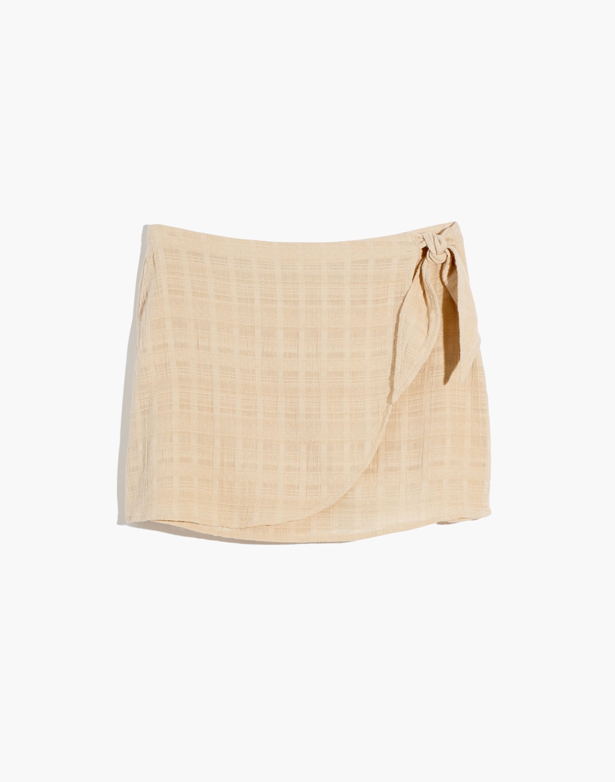 Cover-Up Wrap Mini Skirt