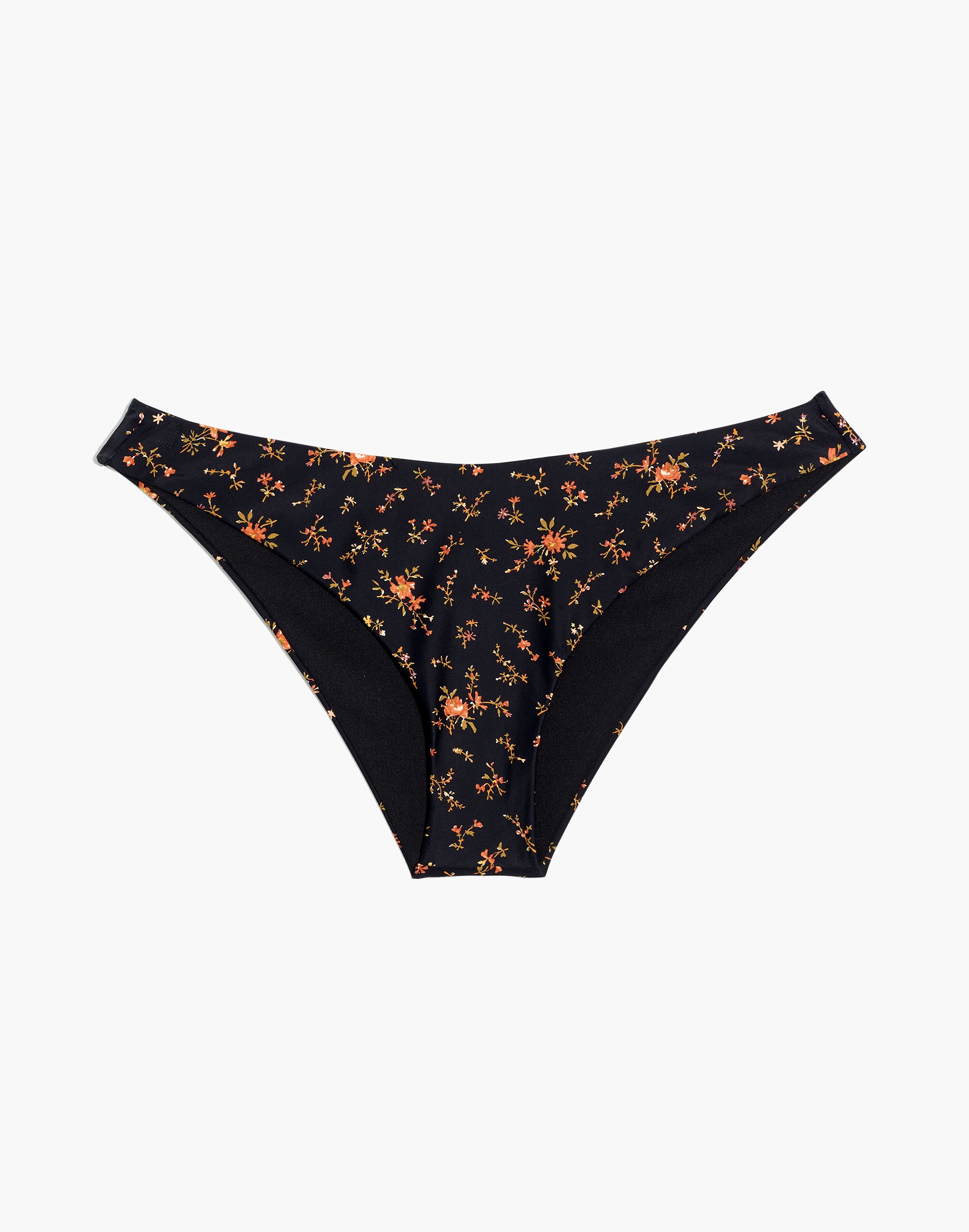 Madewell Second Wave Classic Cheeky Bikini Bottom in Fresh Sprigs