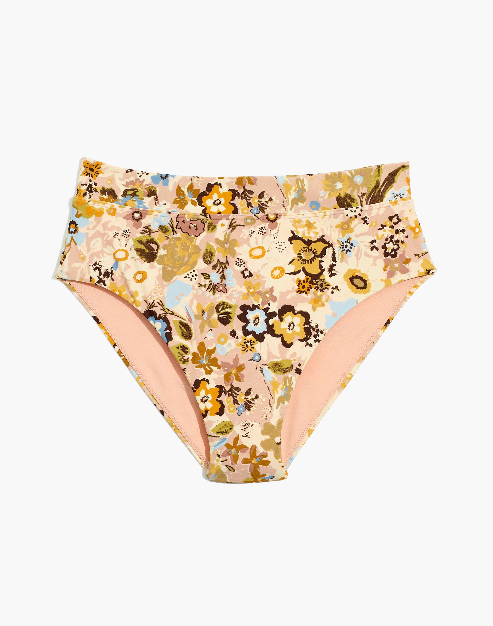 Madewell Second Wave High-Cut Bikini Bottom in null image 5