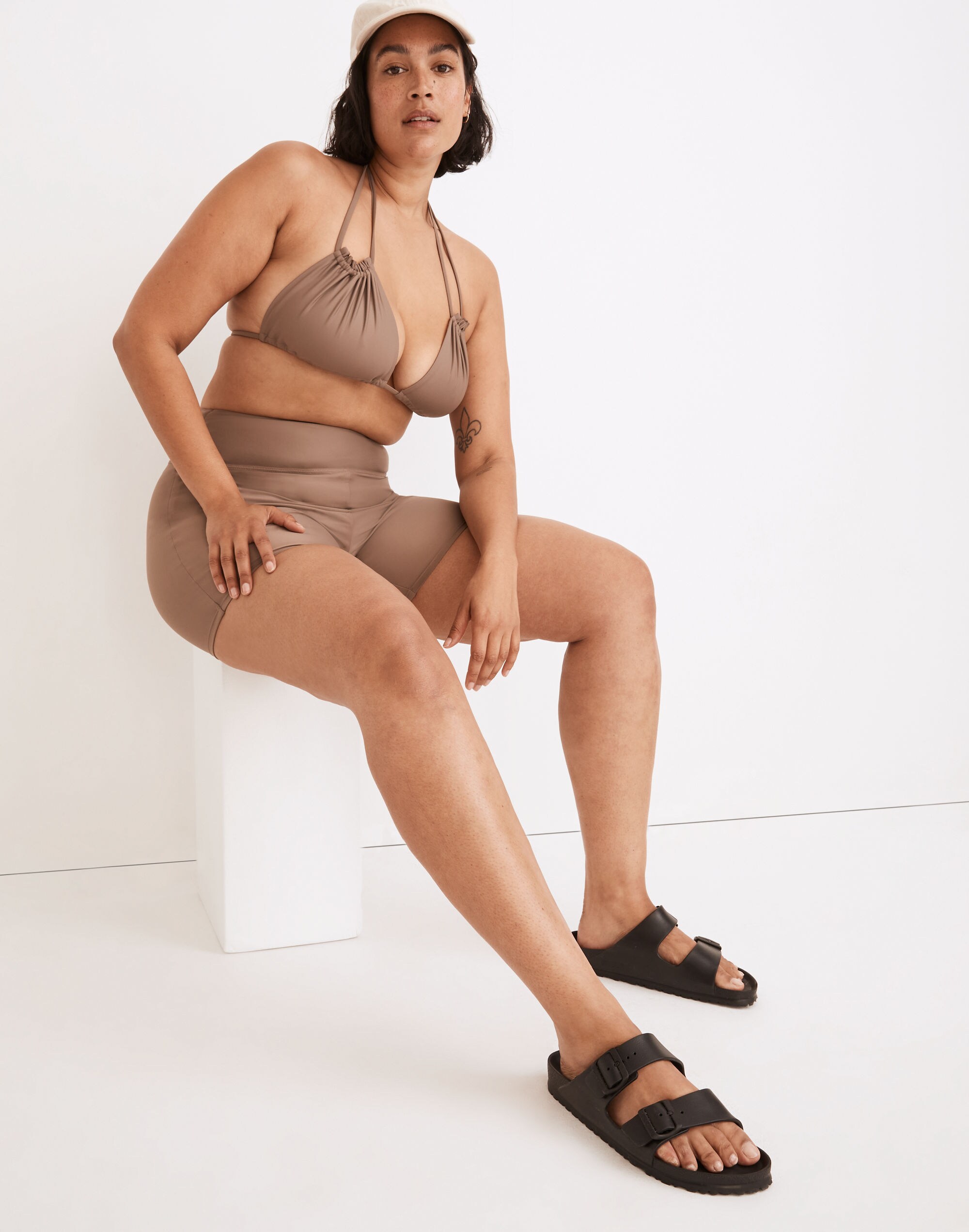 Madewell Second Wave Swim Biker Shorts