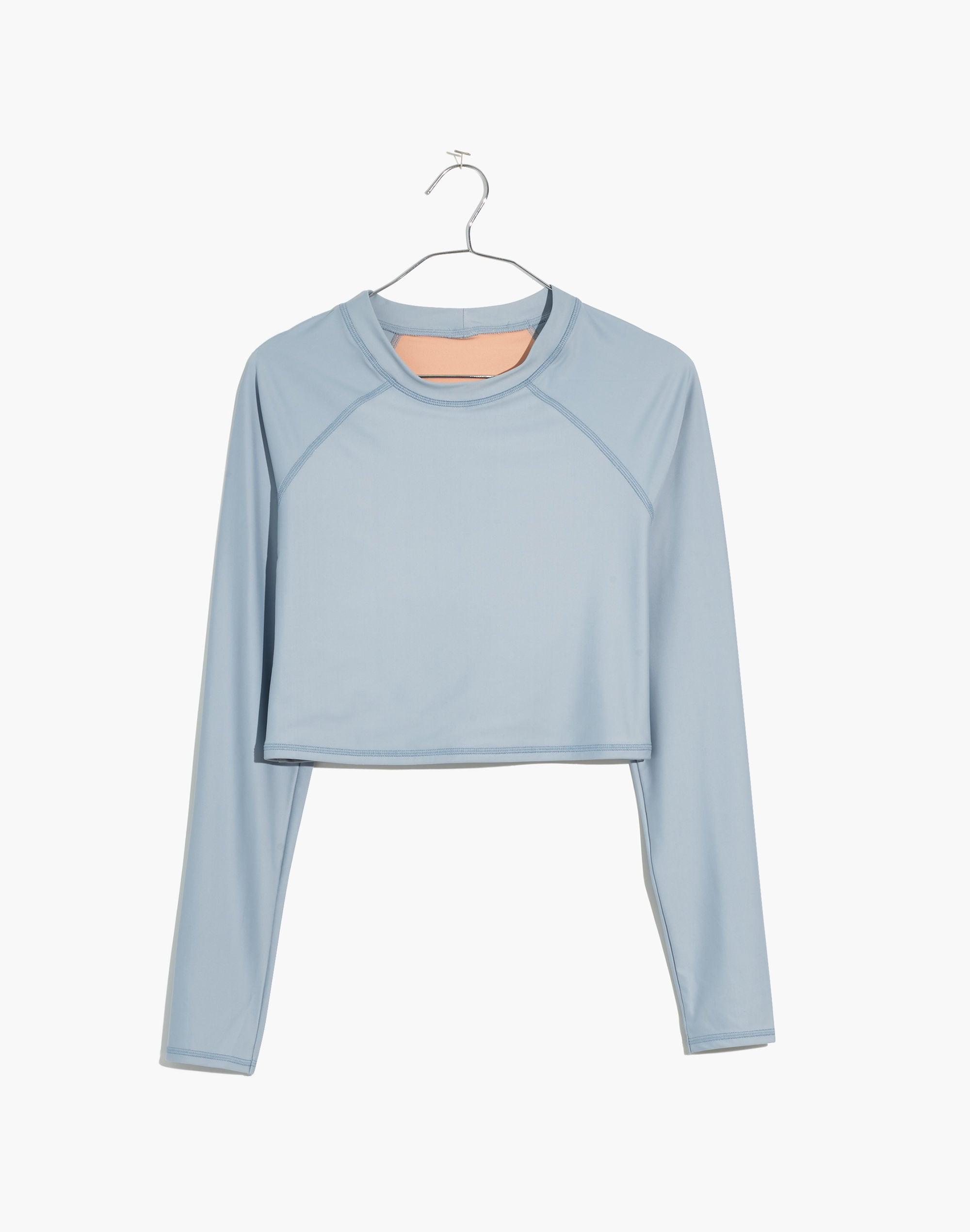 Madewell Second Wave Long-Sleeve Crop Rash Guard
