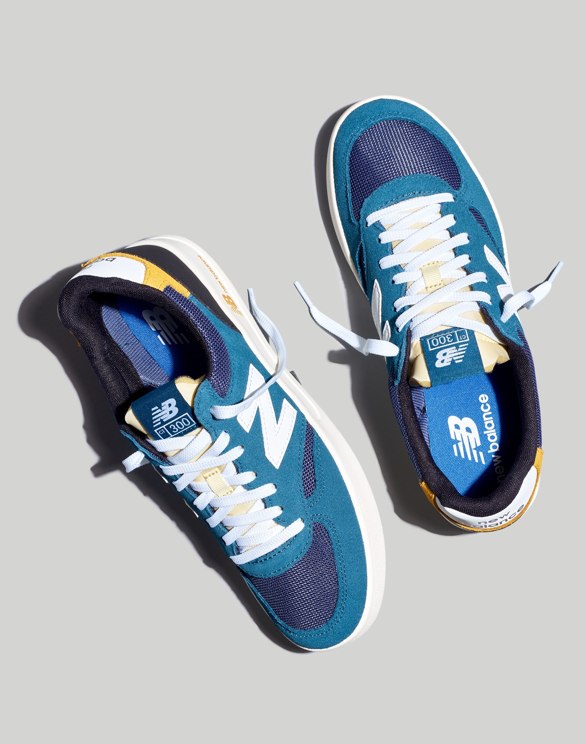 New Balance&reg; CT300 Sneakers in Green and Yellow