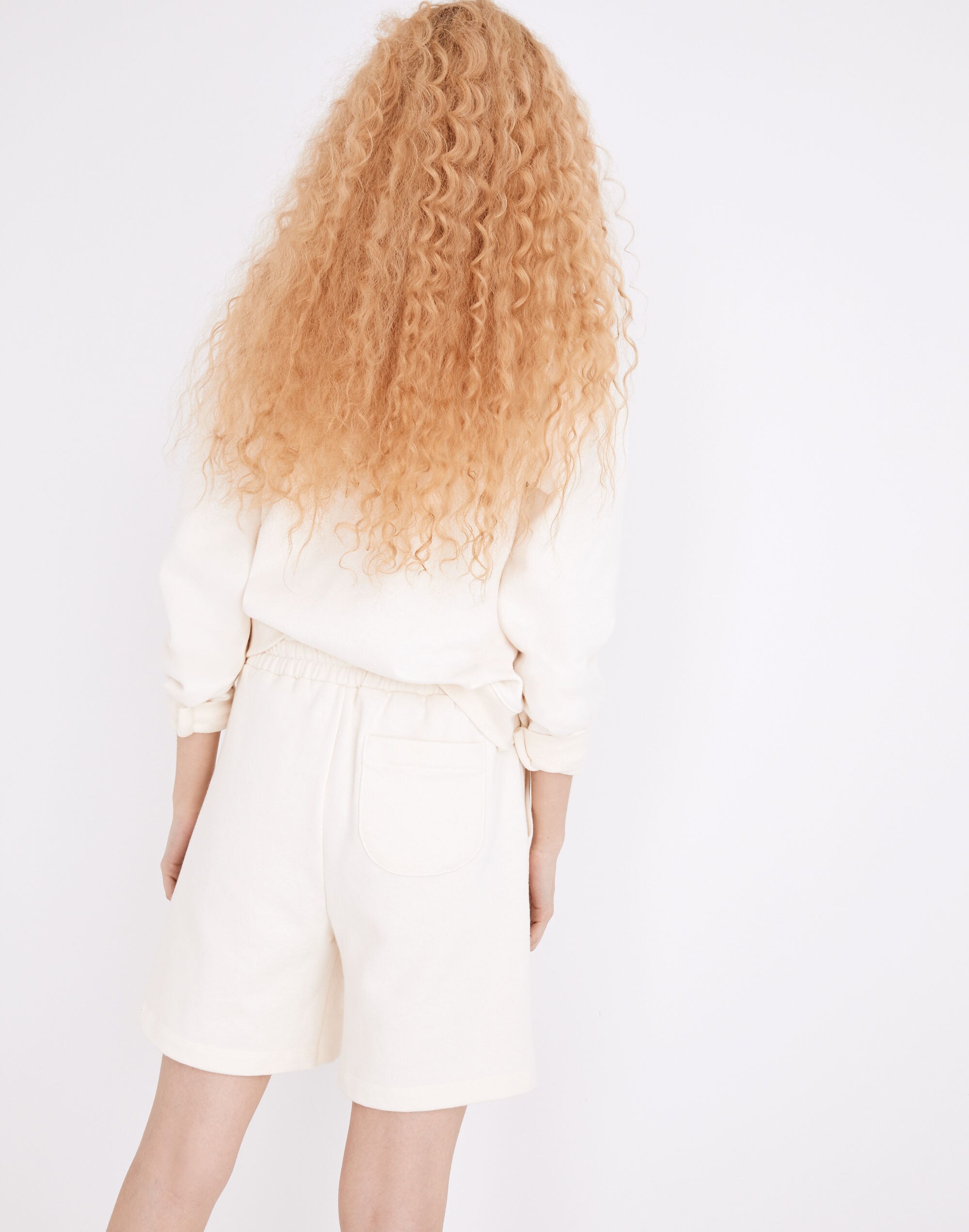 Cotton-Hemp Pull-On Sweatshorts