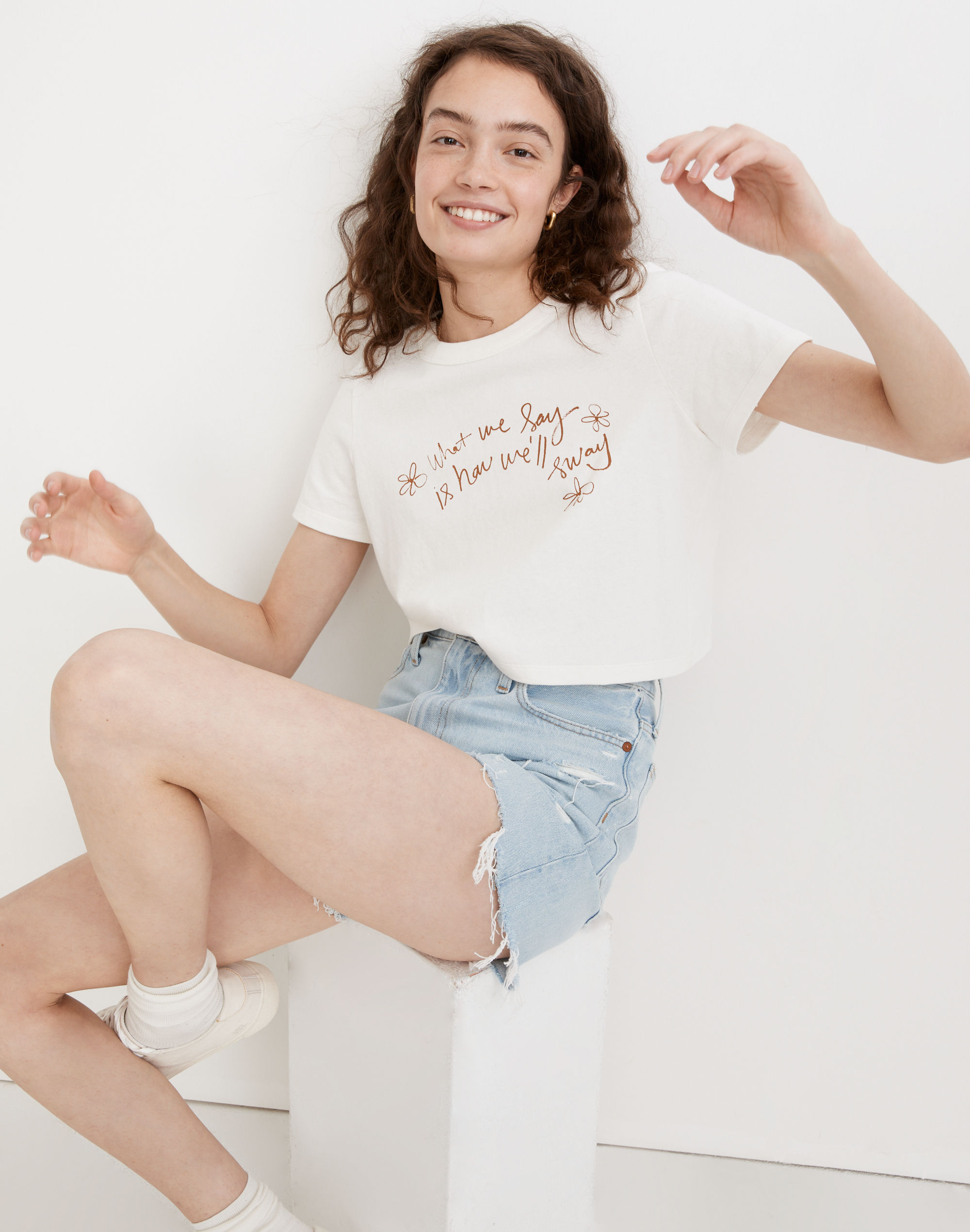 Madewell x Tess Guinery Perfect Vintage Tee