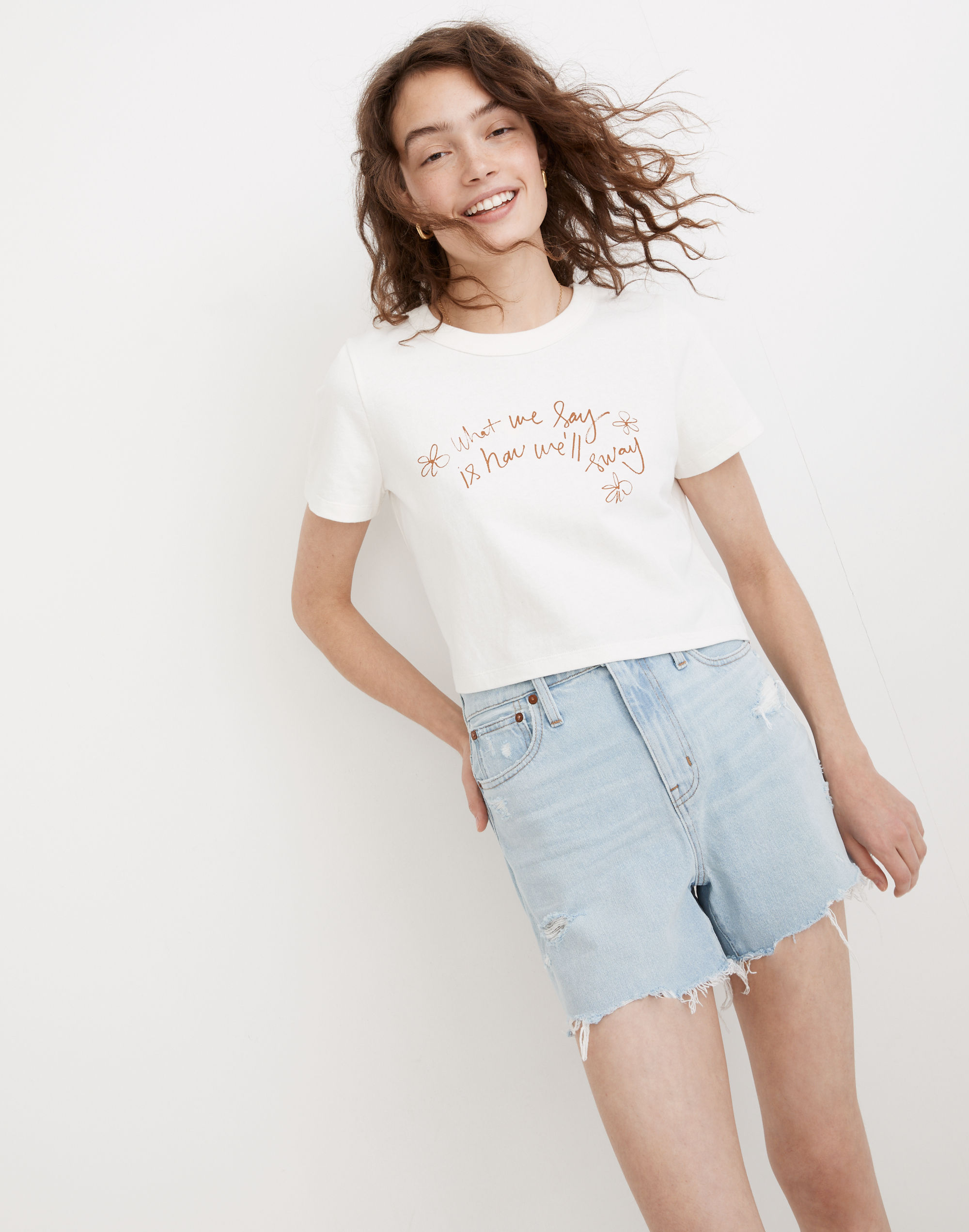 Madewell x Tess Guinery Perfect Vintage Tee