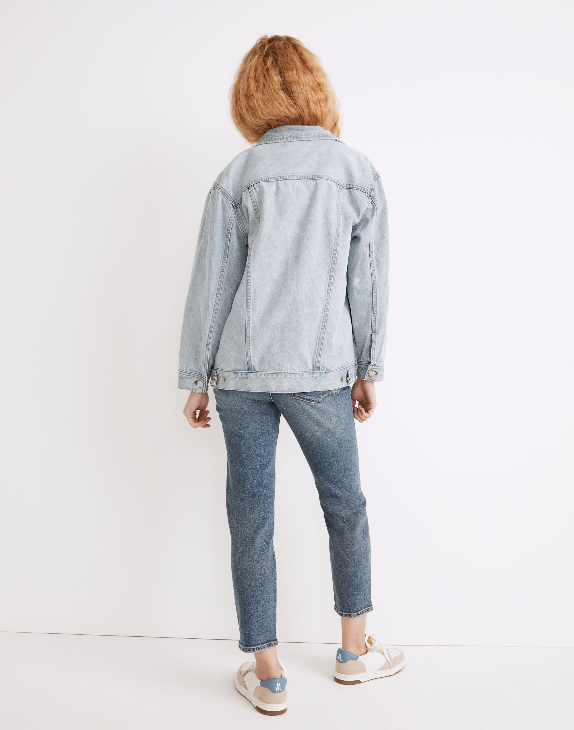 The Oversized Trucker Jean Jacket in Fitzgerald Wash