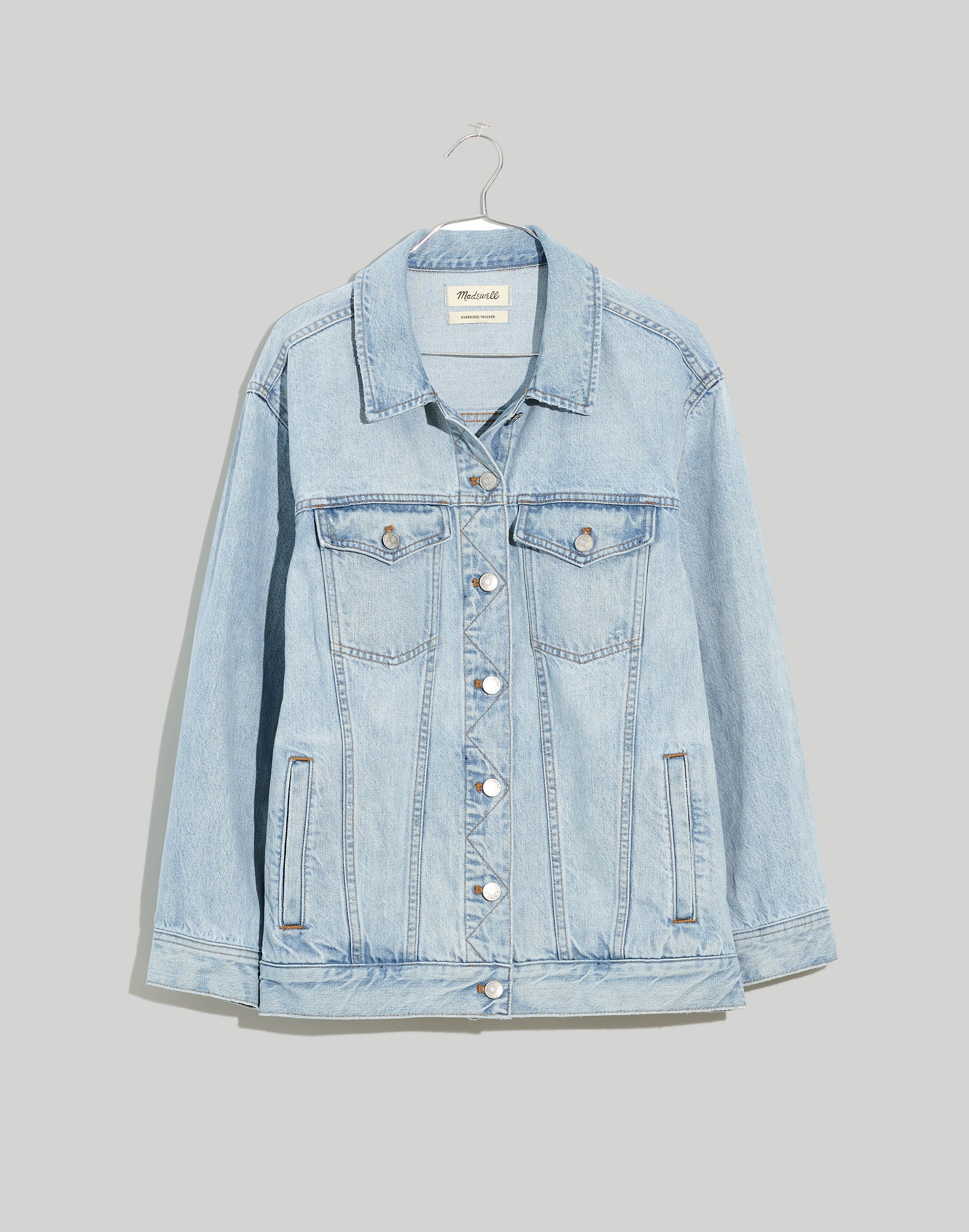 The Oversized Trucker Jean Jacket in Fitzgerald Wash