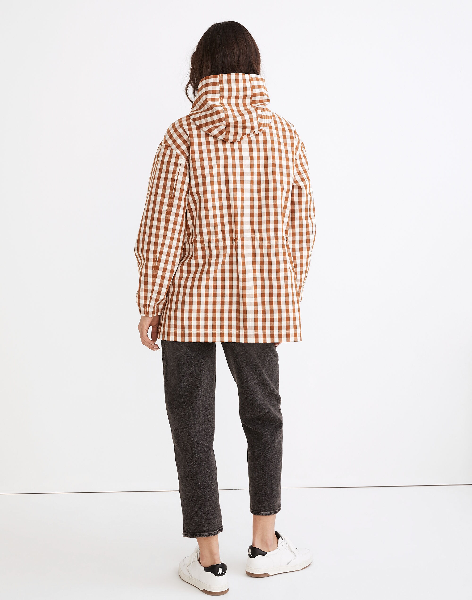 Raincloud Raincoat in Gingham