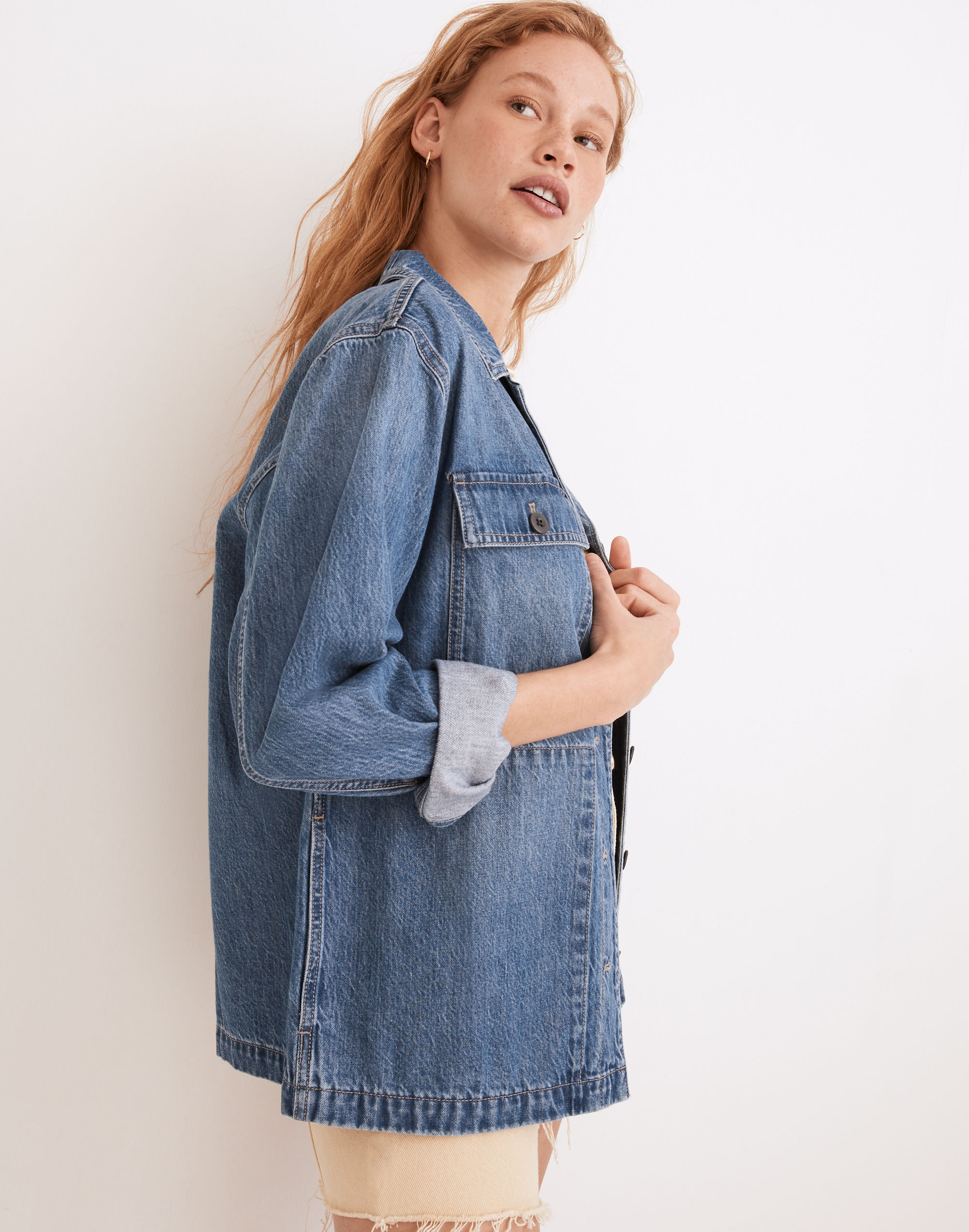 Denim Drakefield Shirt-Jacket
