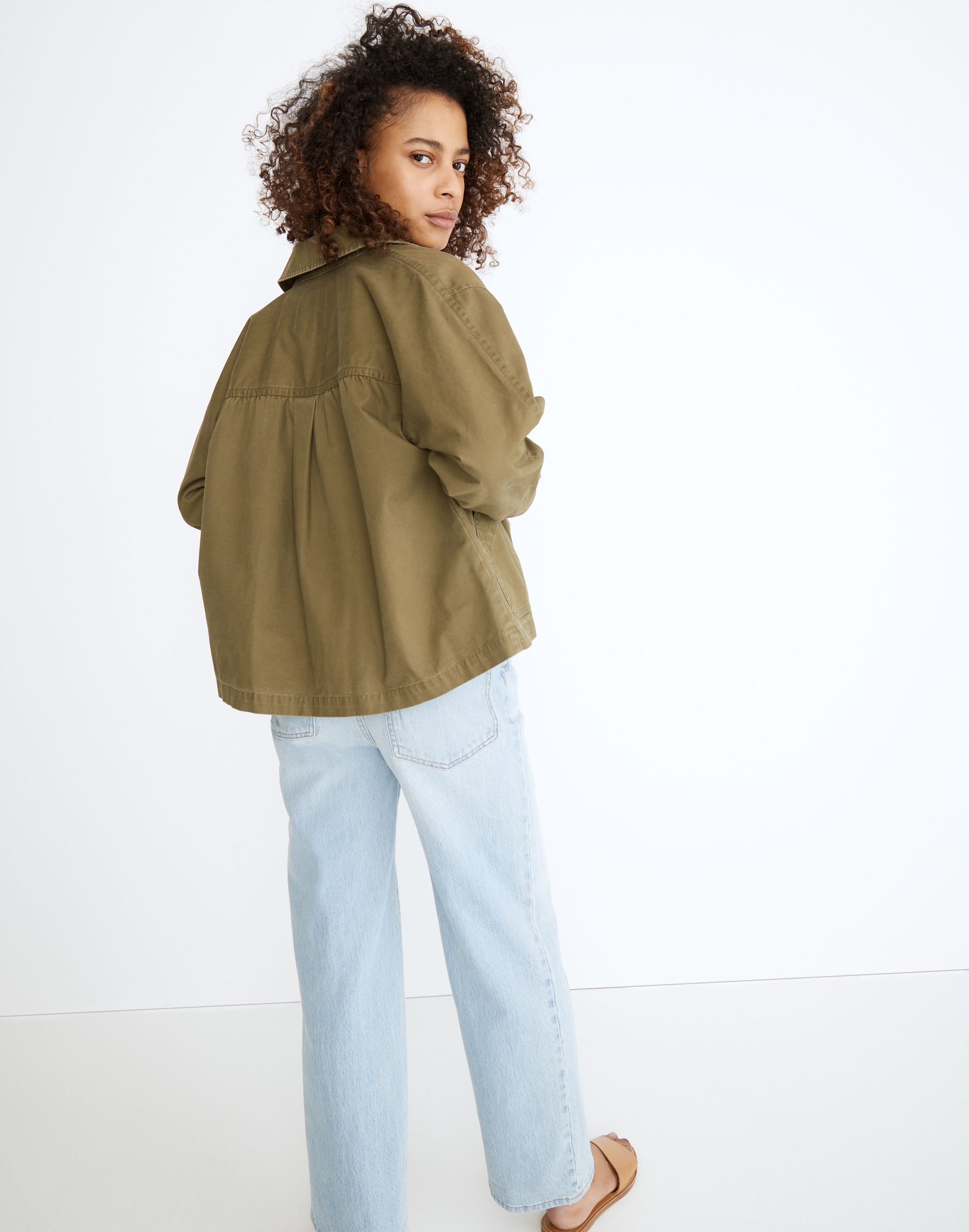 Baylow Cropped Chore Jacket