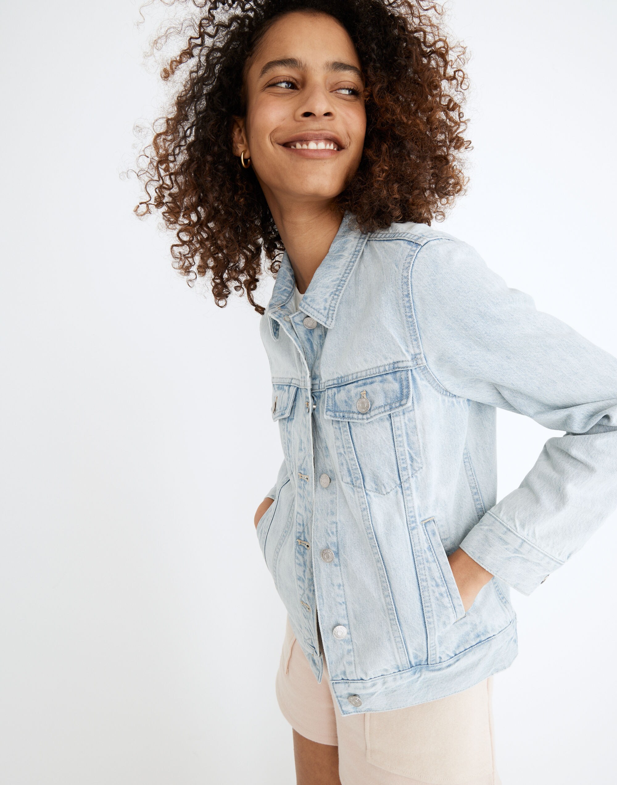 The Jean Jacket in Westlawn Wash