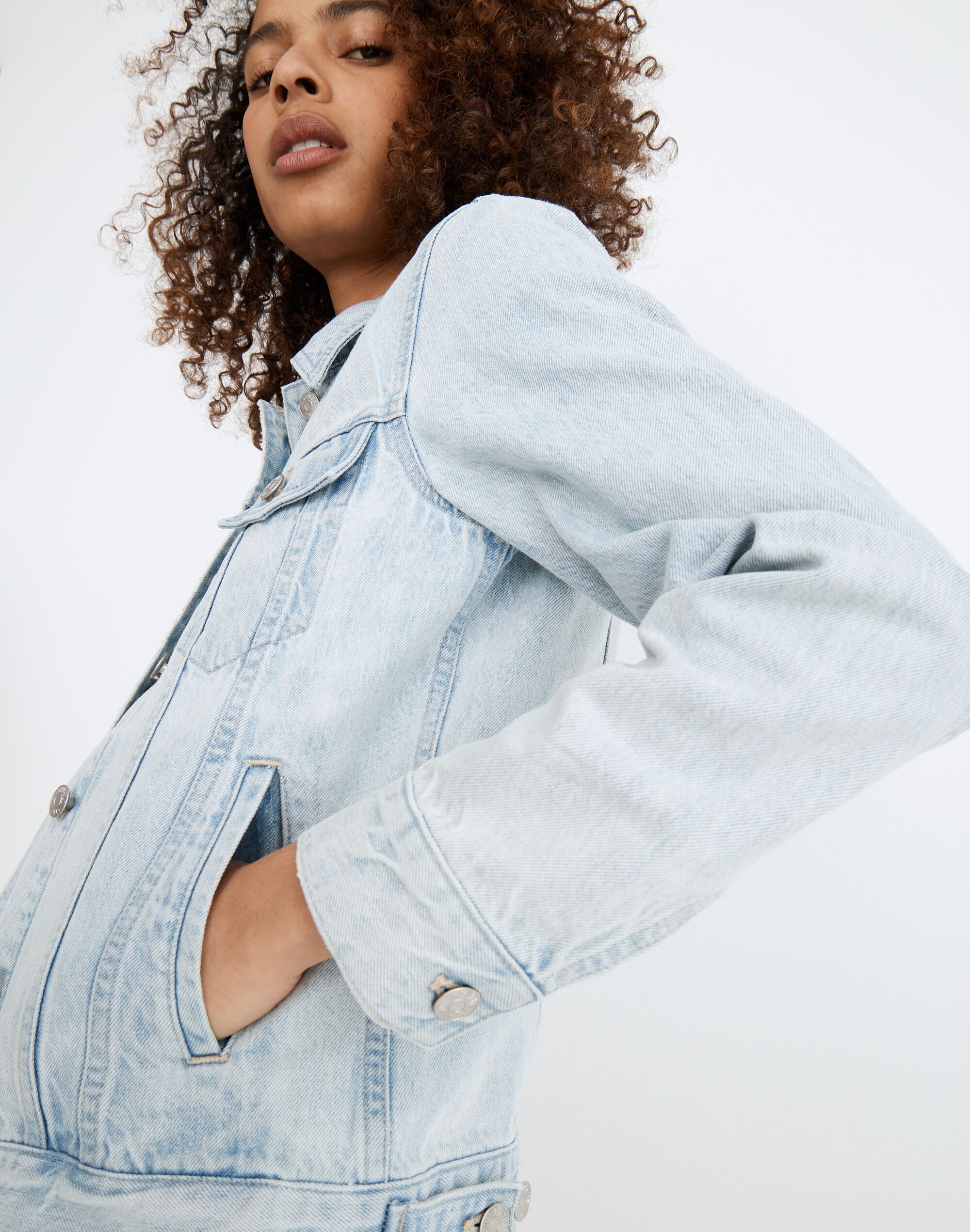 The Jean Jacket in Westlawn Wash