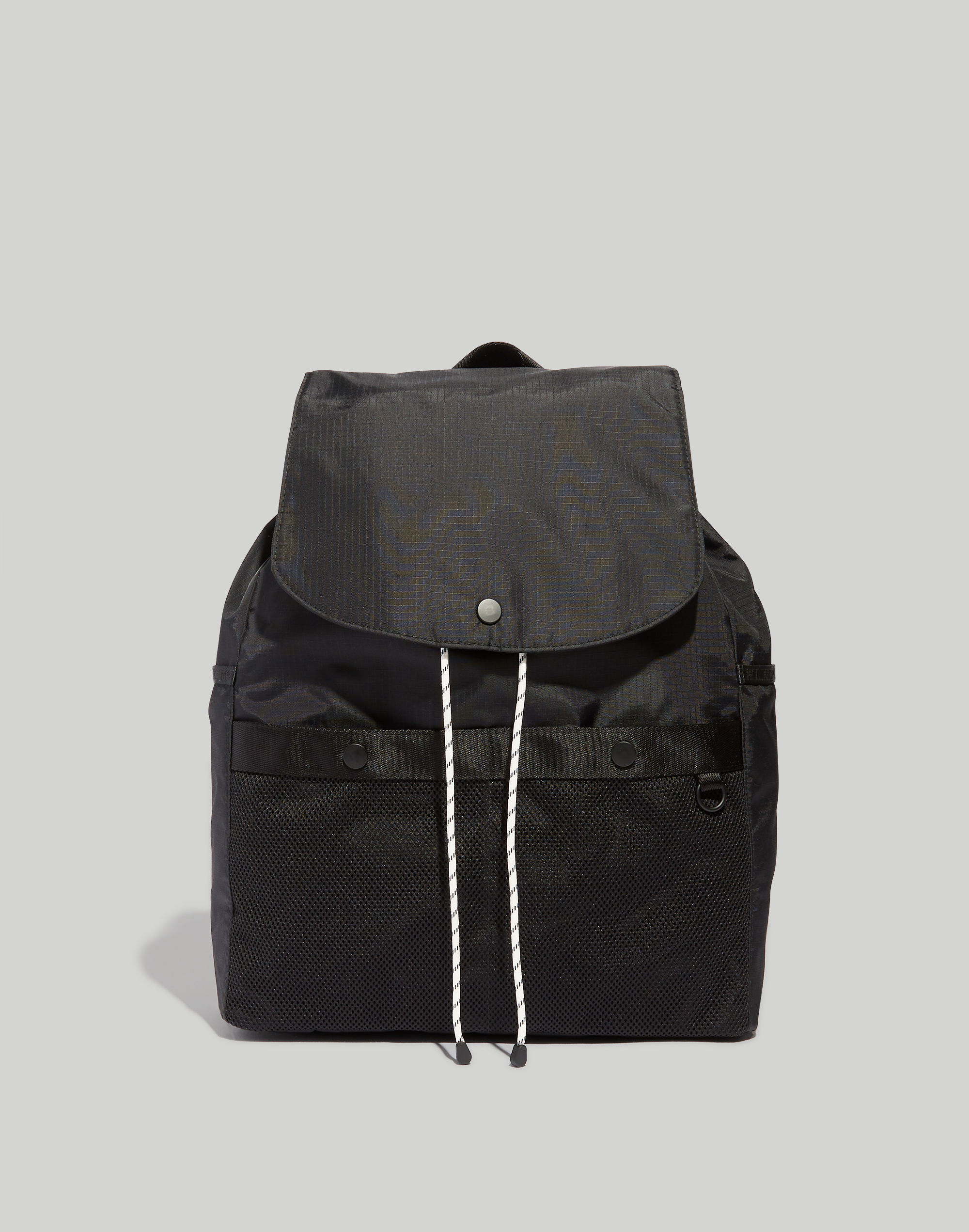 the mwl (re)sourced ripstop nylon backpack