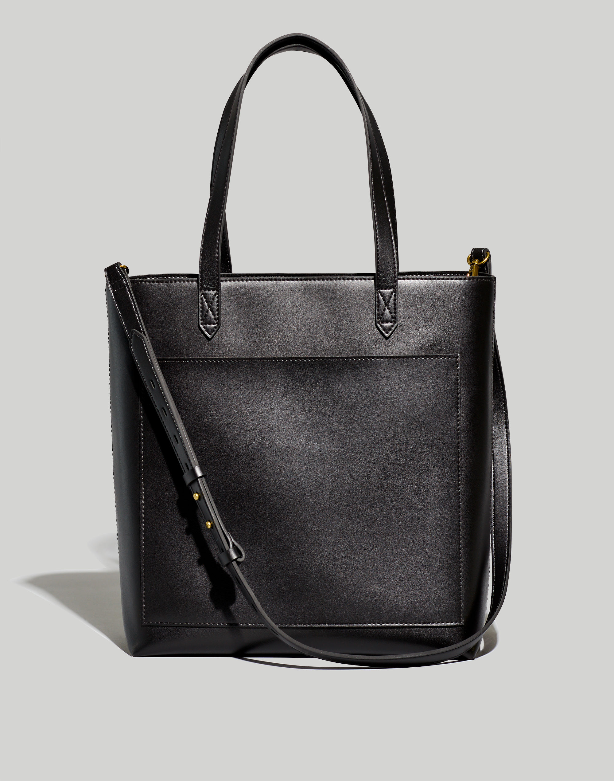 the medium transport tote: cactus faux leather edition