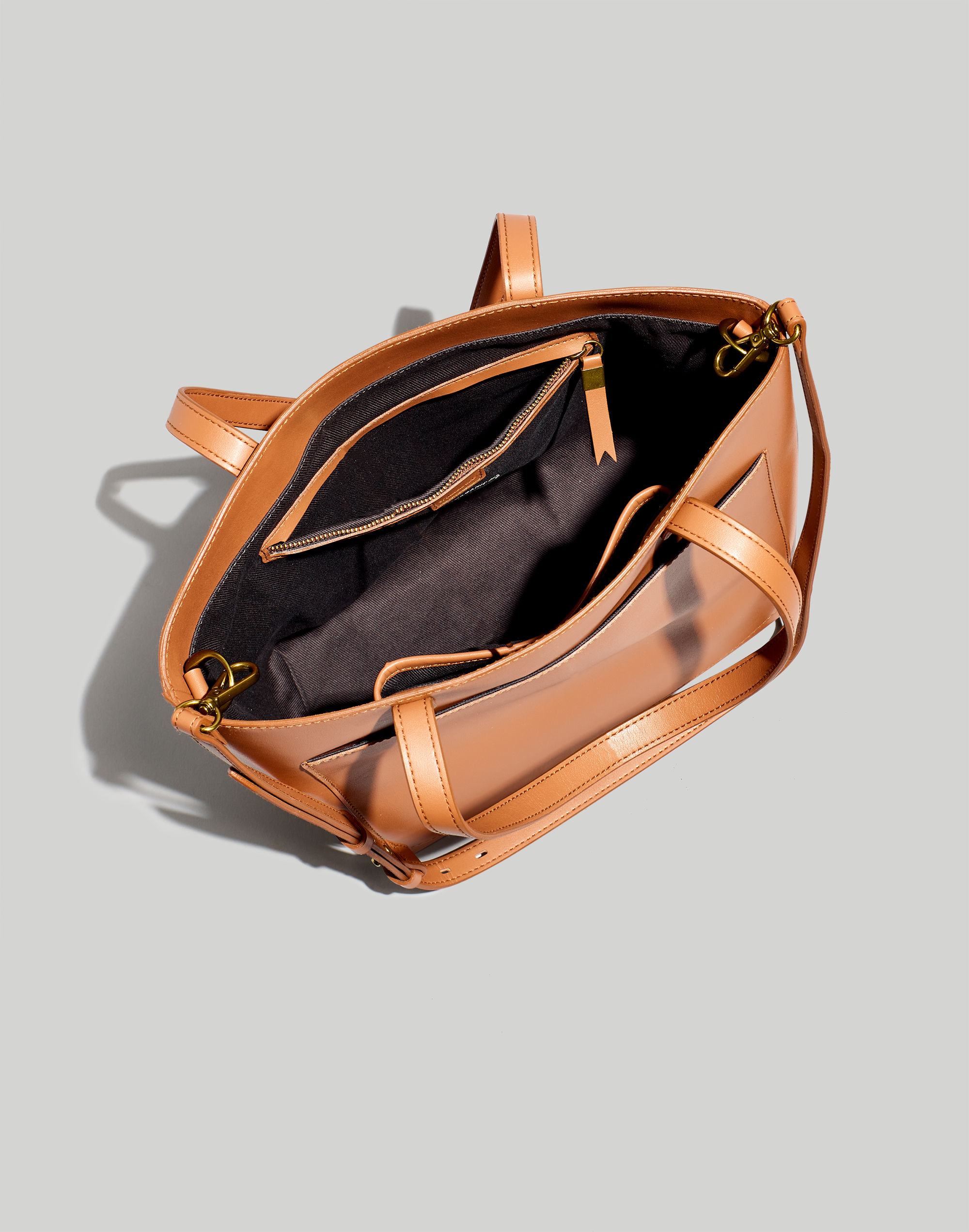 The Medium Transport Tote: Cactus Faux Leather Edition