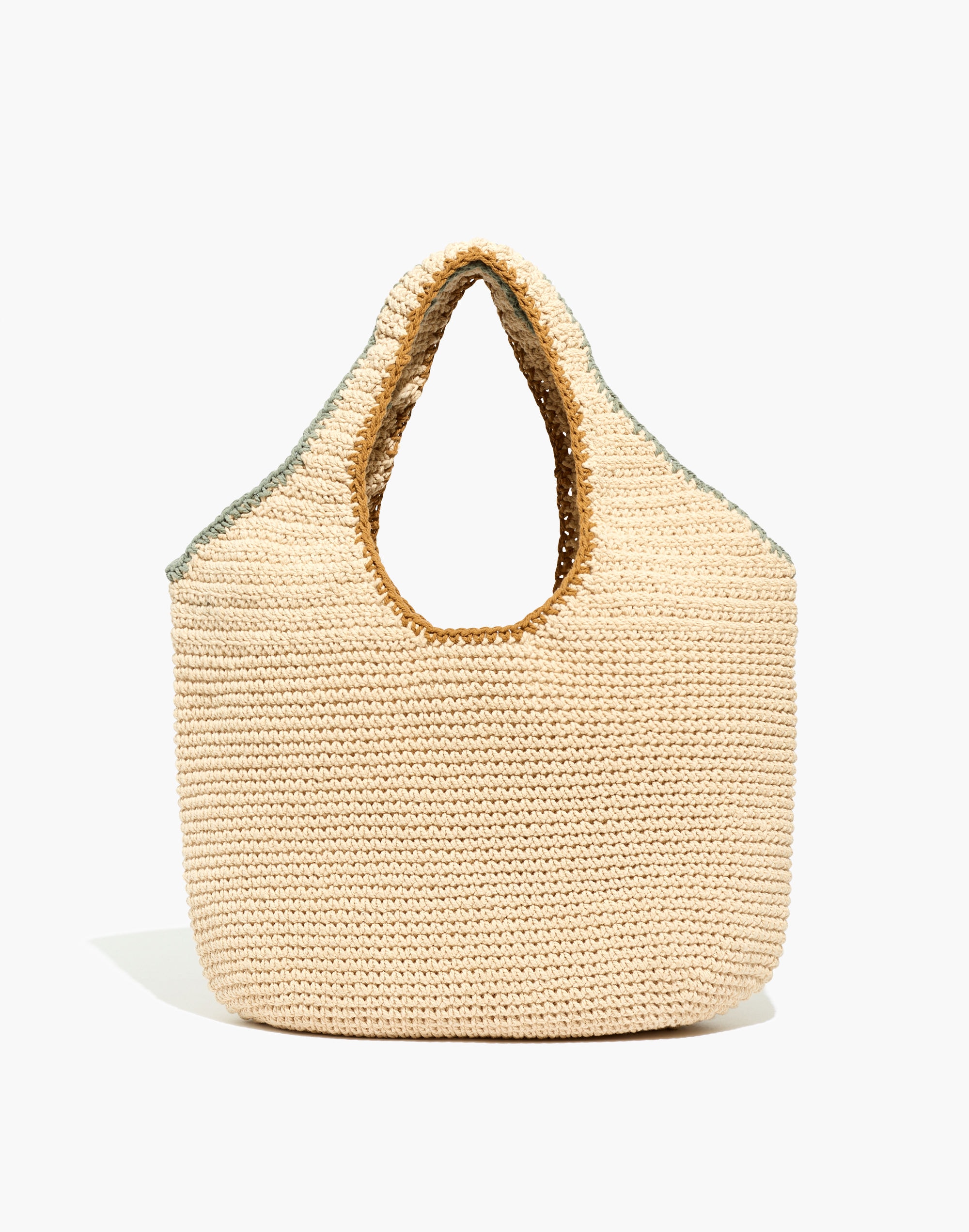 the crochet shopper bag