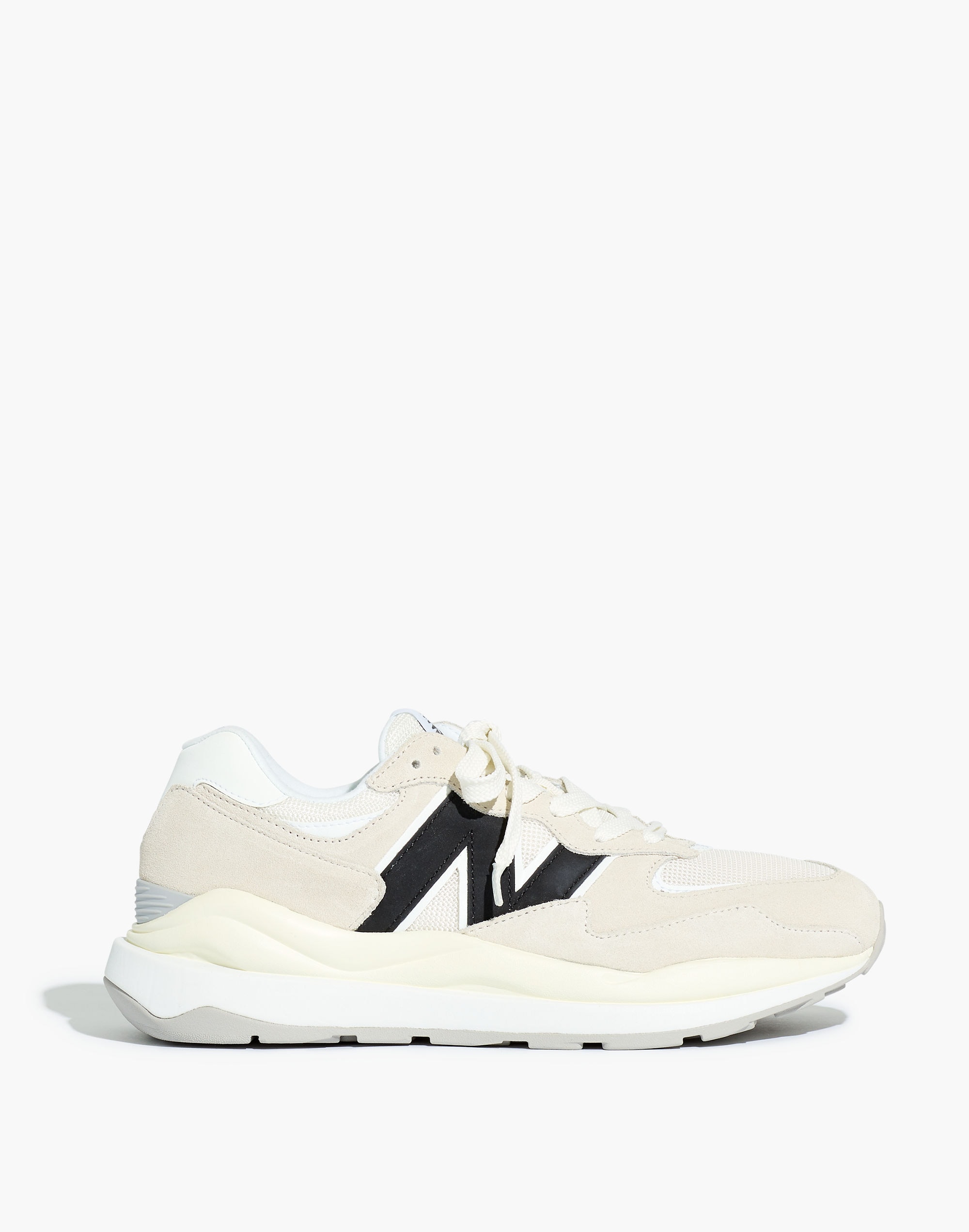 New Balance&reg; 57/40 Sneakers in Sea Salt and Black