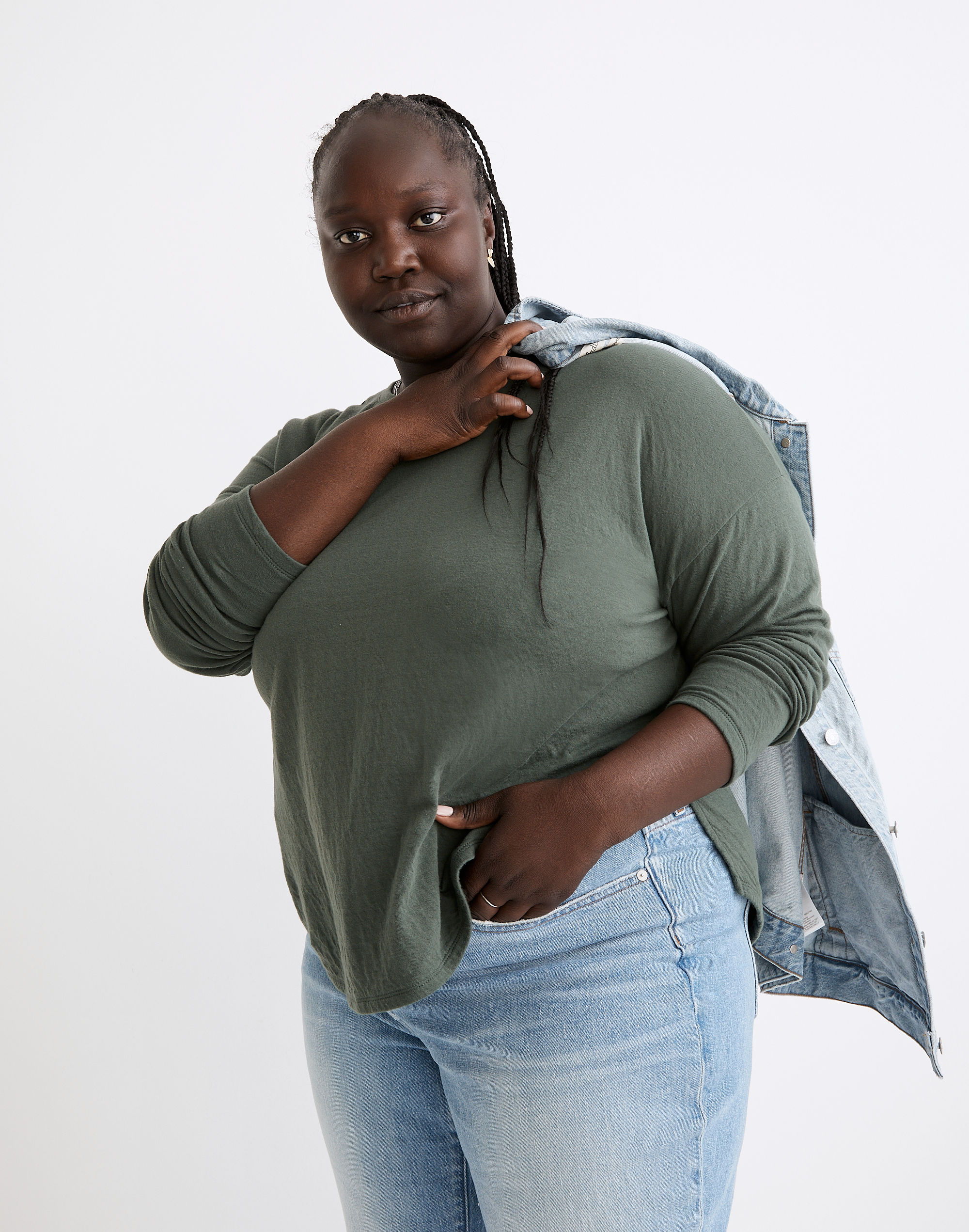 Plus Double-Faced Tee