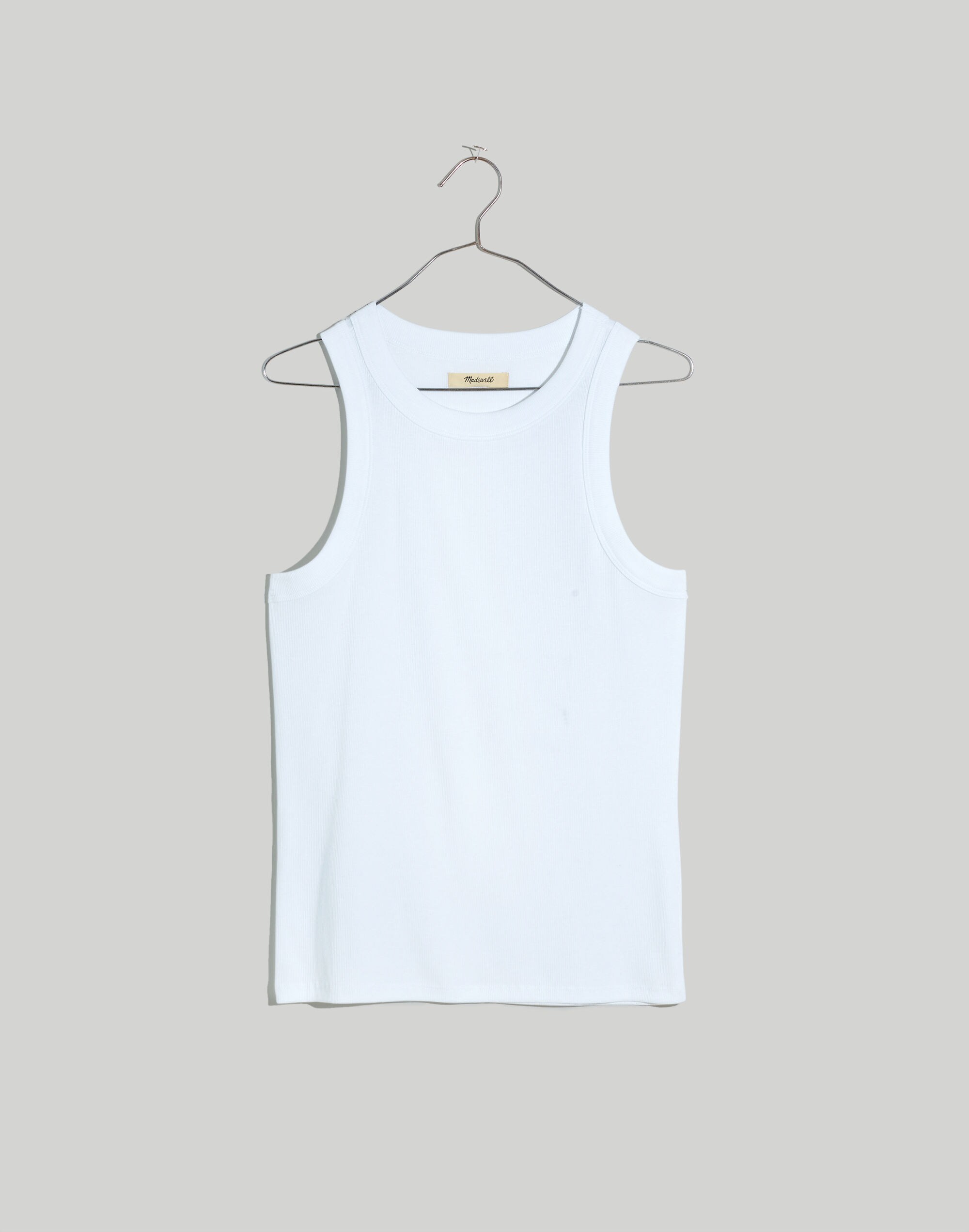 Plus Supima&reg; Rib Cutaway Tank