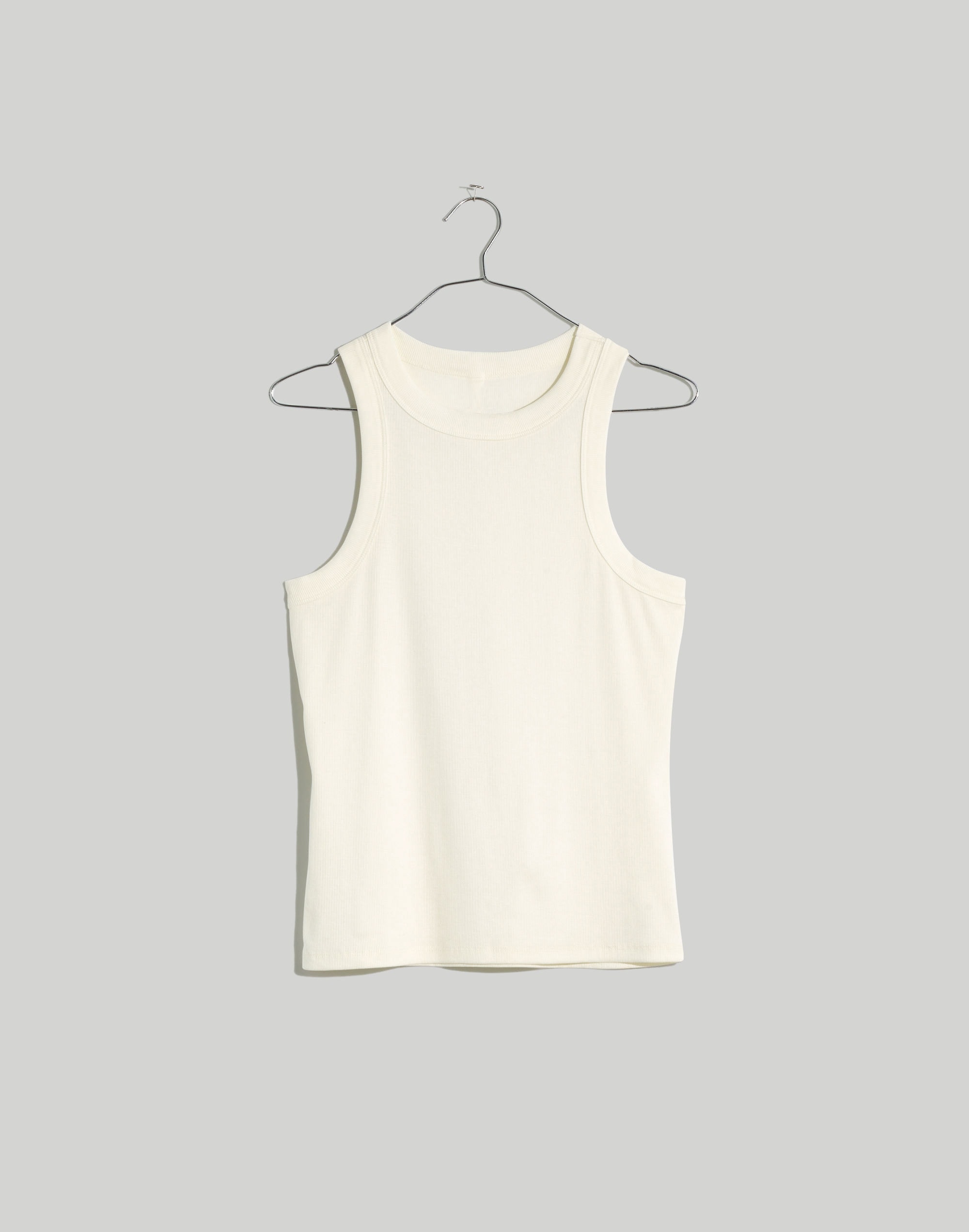 Plus Supima&reg; Rib Cutaway Tank