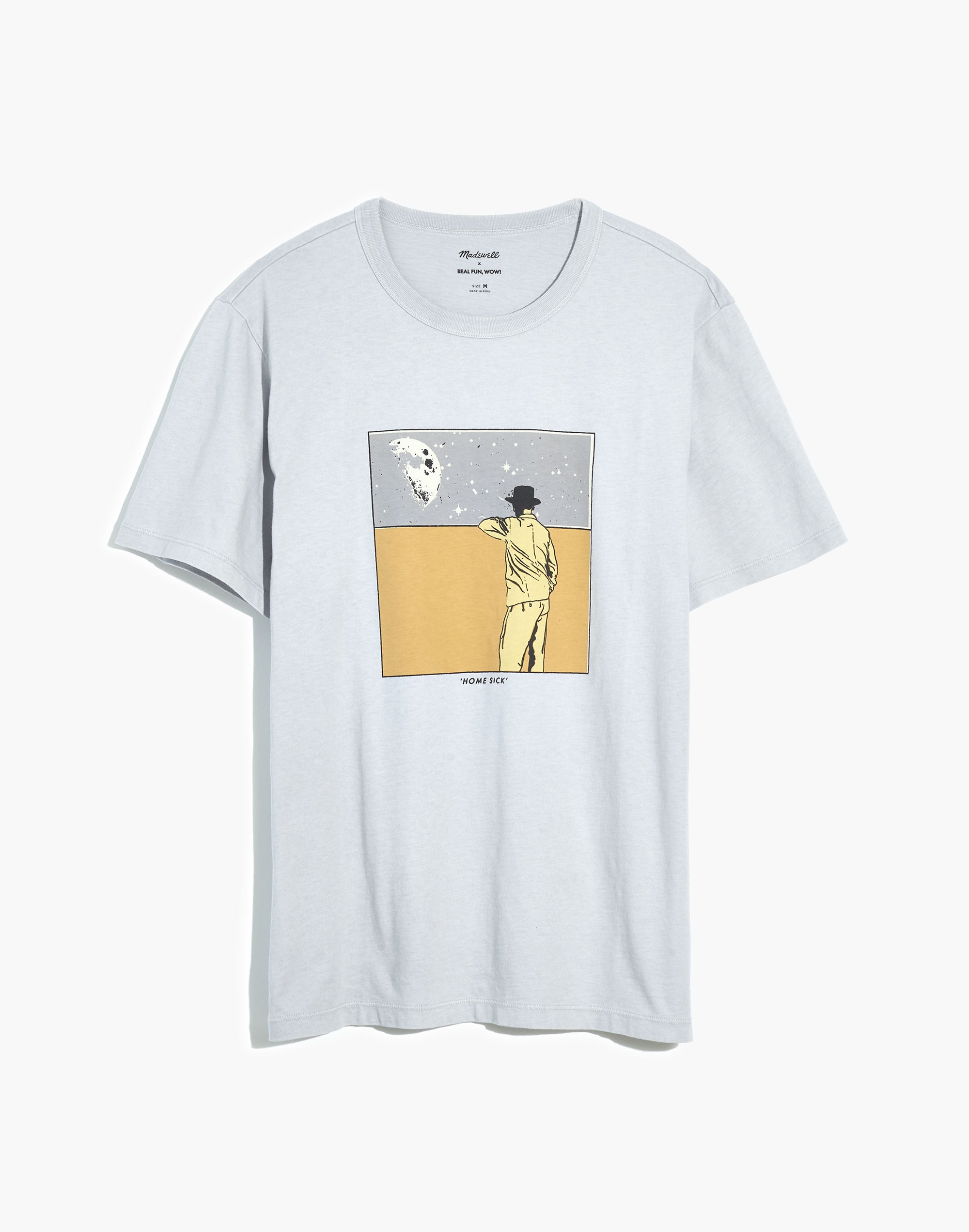Madewell x Real Fun, Wow!&reg; Home Sick Crewneck Tee