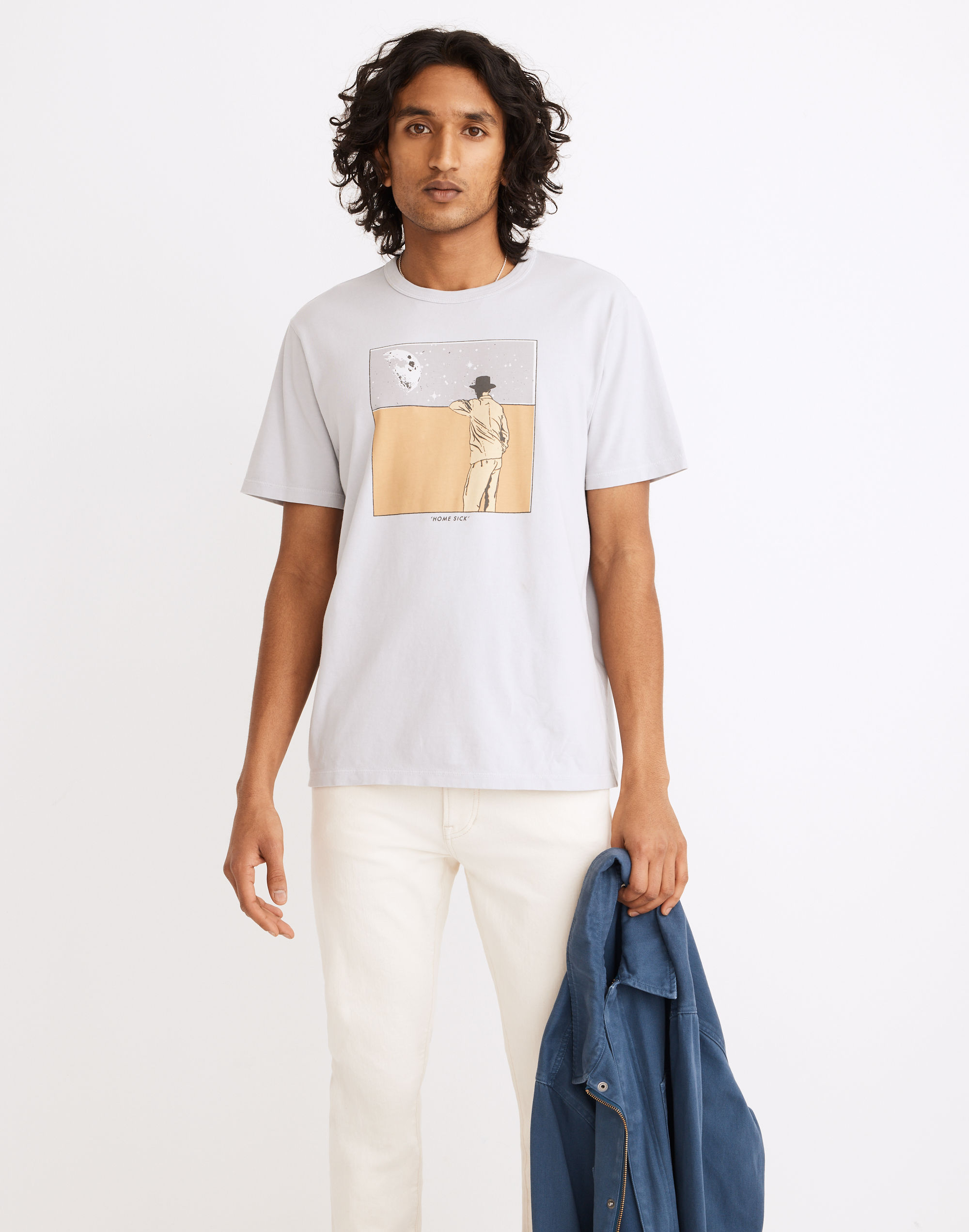 Madewell x Real Fun, Wow!&reg; Home Sick Crewneck Tee