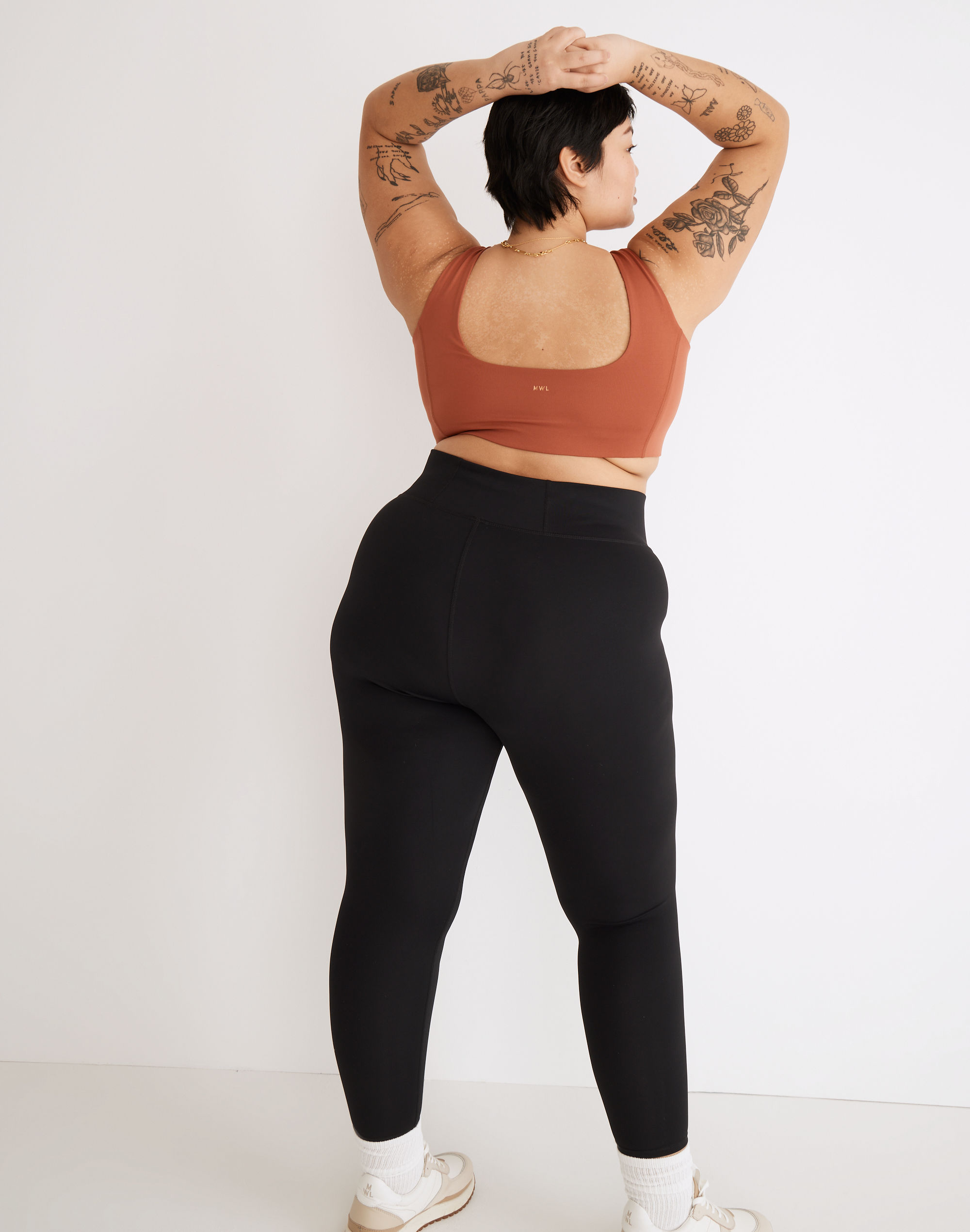 Plus MWL Flex Square-Neck Sports Bra