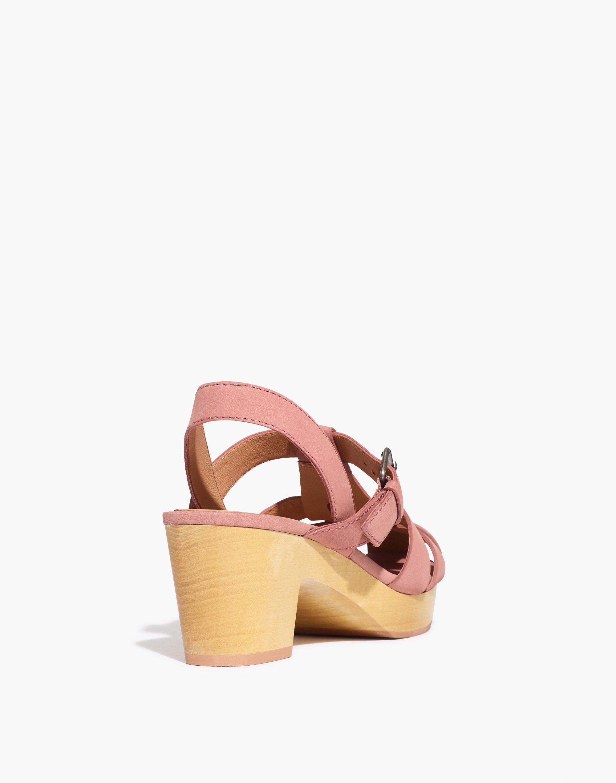 The Fisherman Sandal Clog in Nubuck Leather