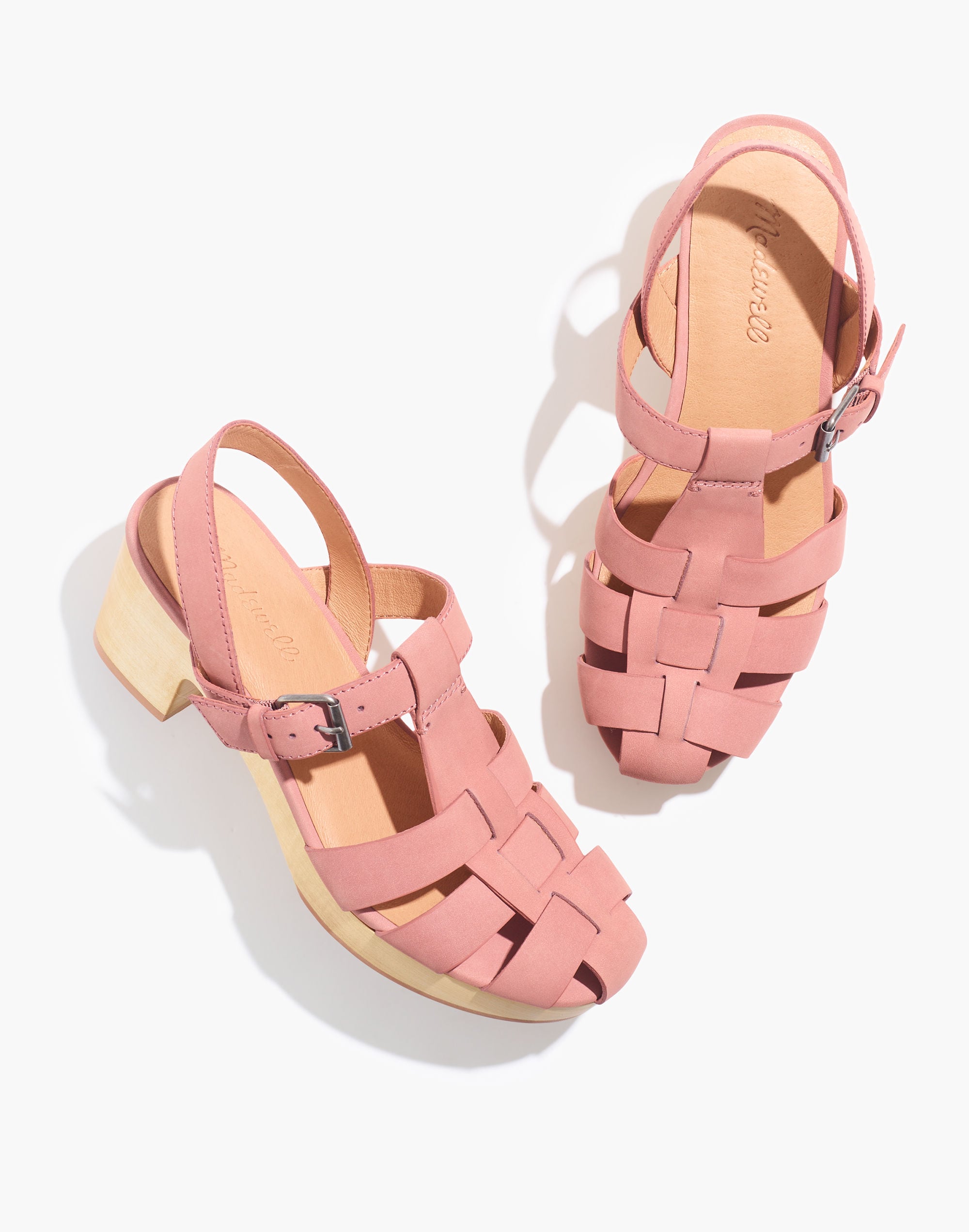 The Fisherman Sandal Clog in Nubuck Leather