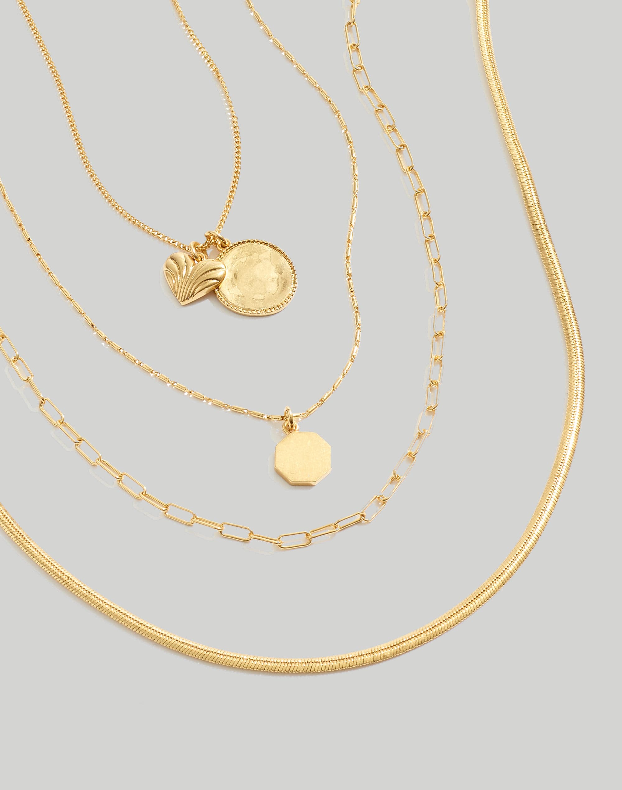 Classic Chain Necklace Set