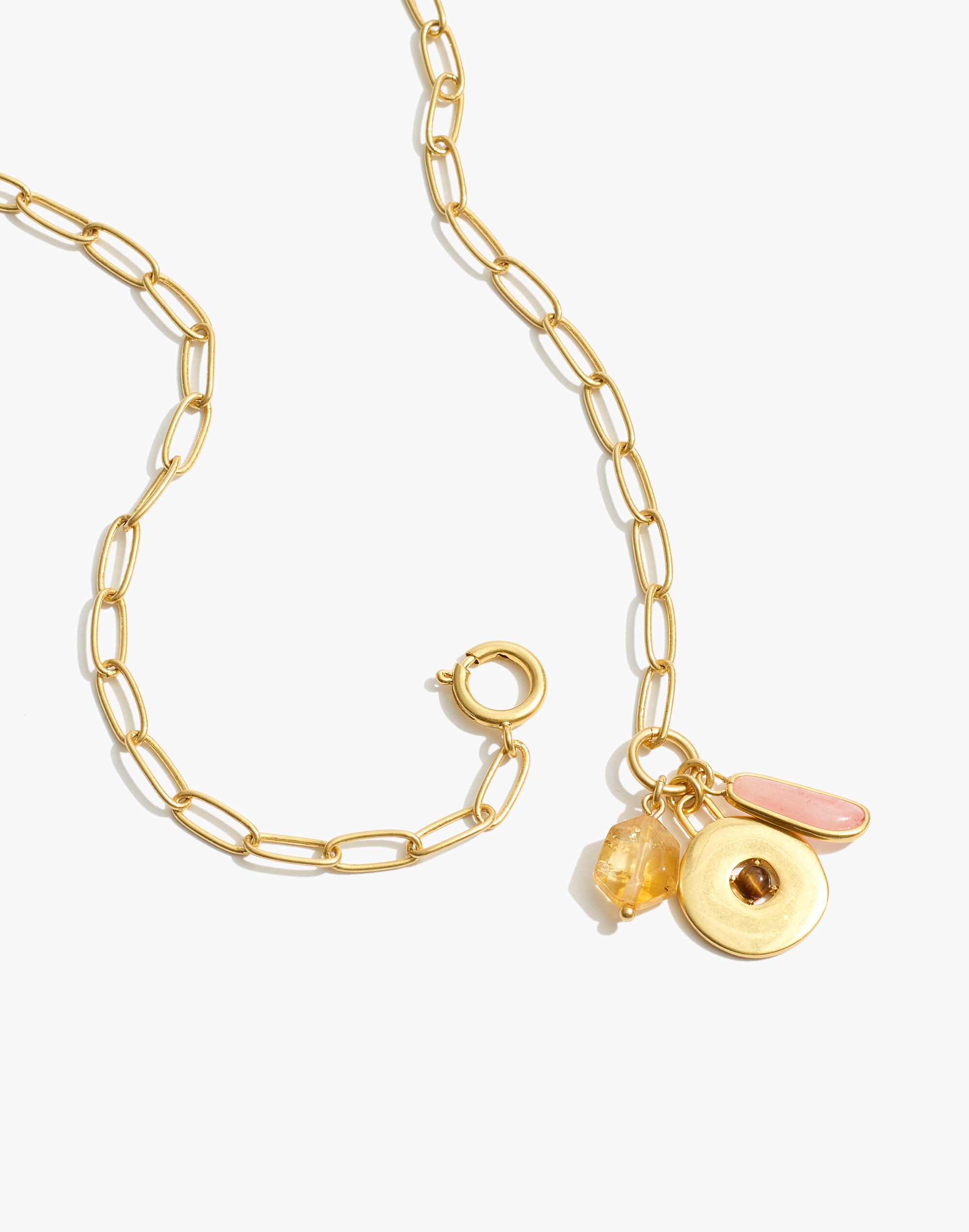 Stone Collection Chunky Statement Necklace