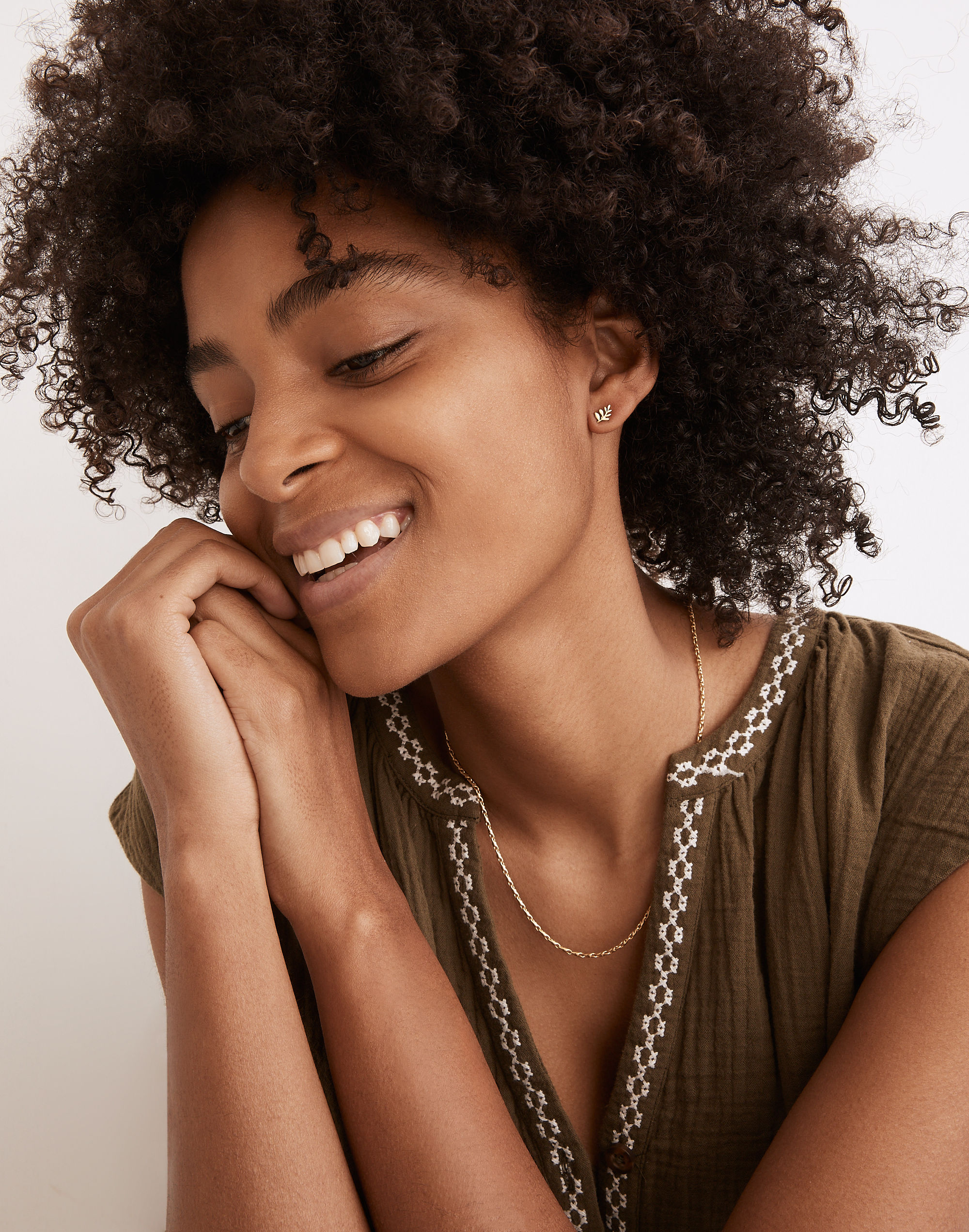 Wildleaf Stud Earrings