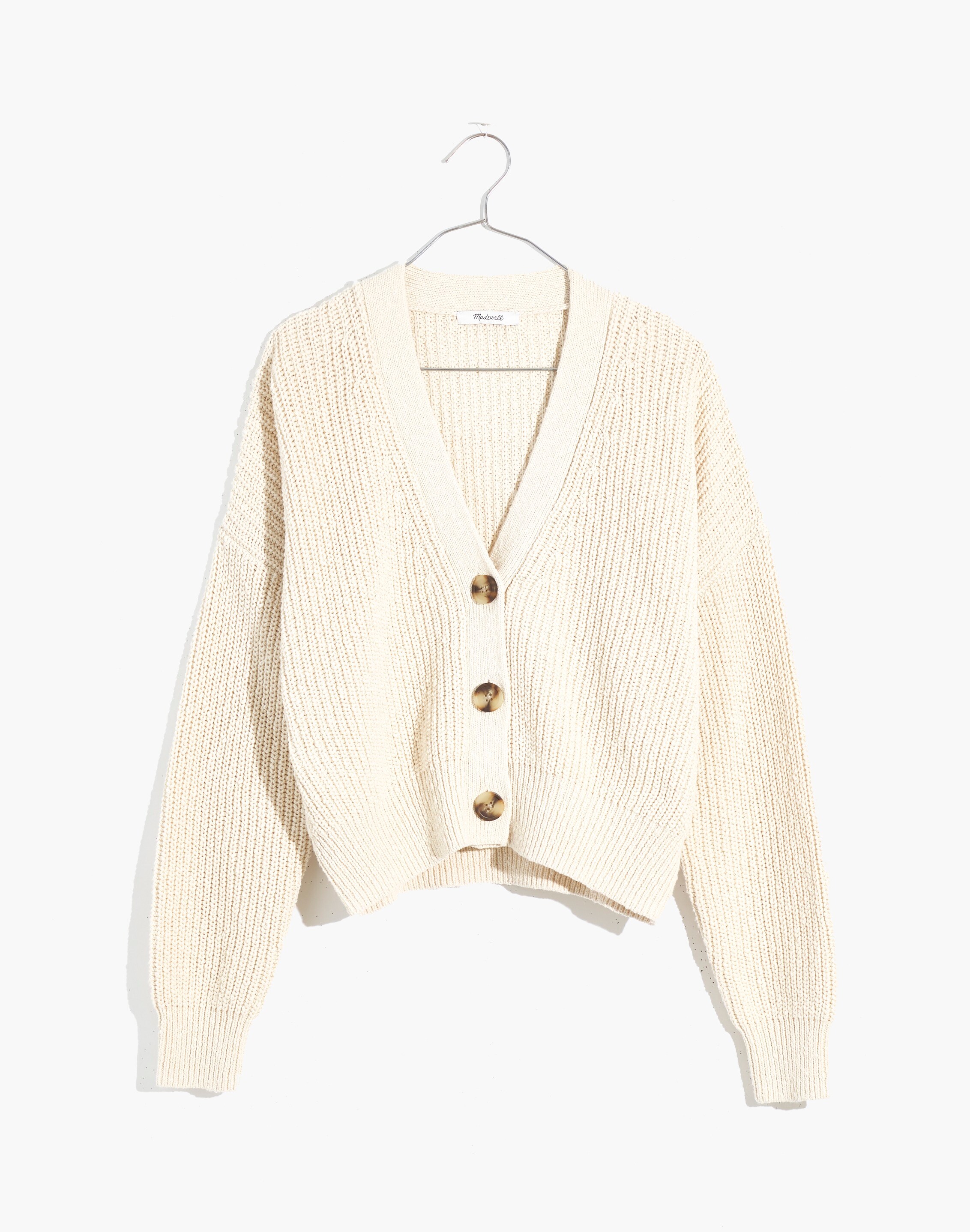 Plus Greywood Crop Cardigan Sweater