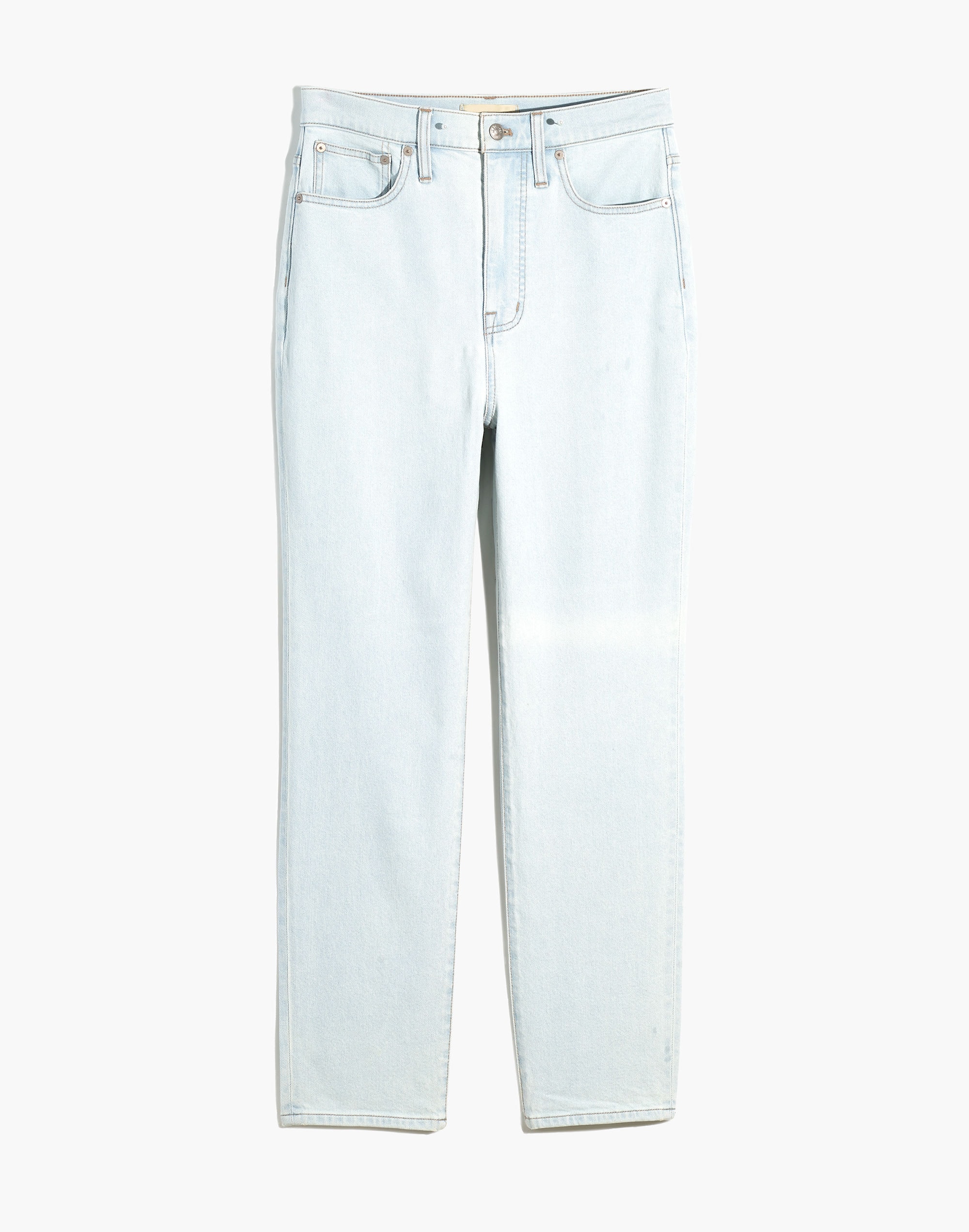 The Plus Momjean in Bloomfield Wash: TENCEL&trade; Denim Edition