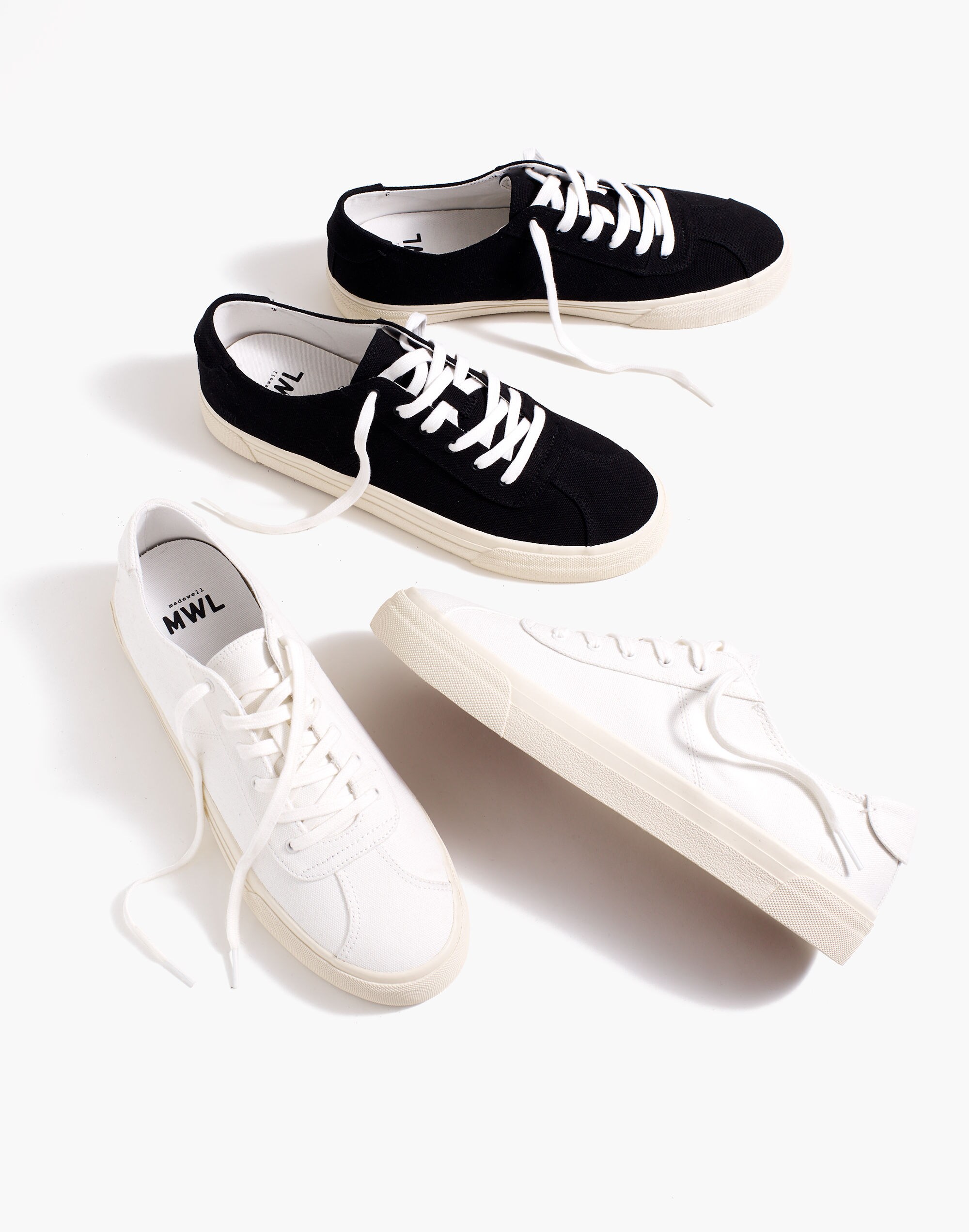 Sidewalk Low-Top Sneakers in (Re)sourced Canvas