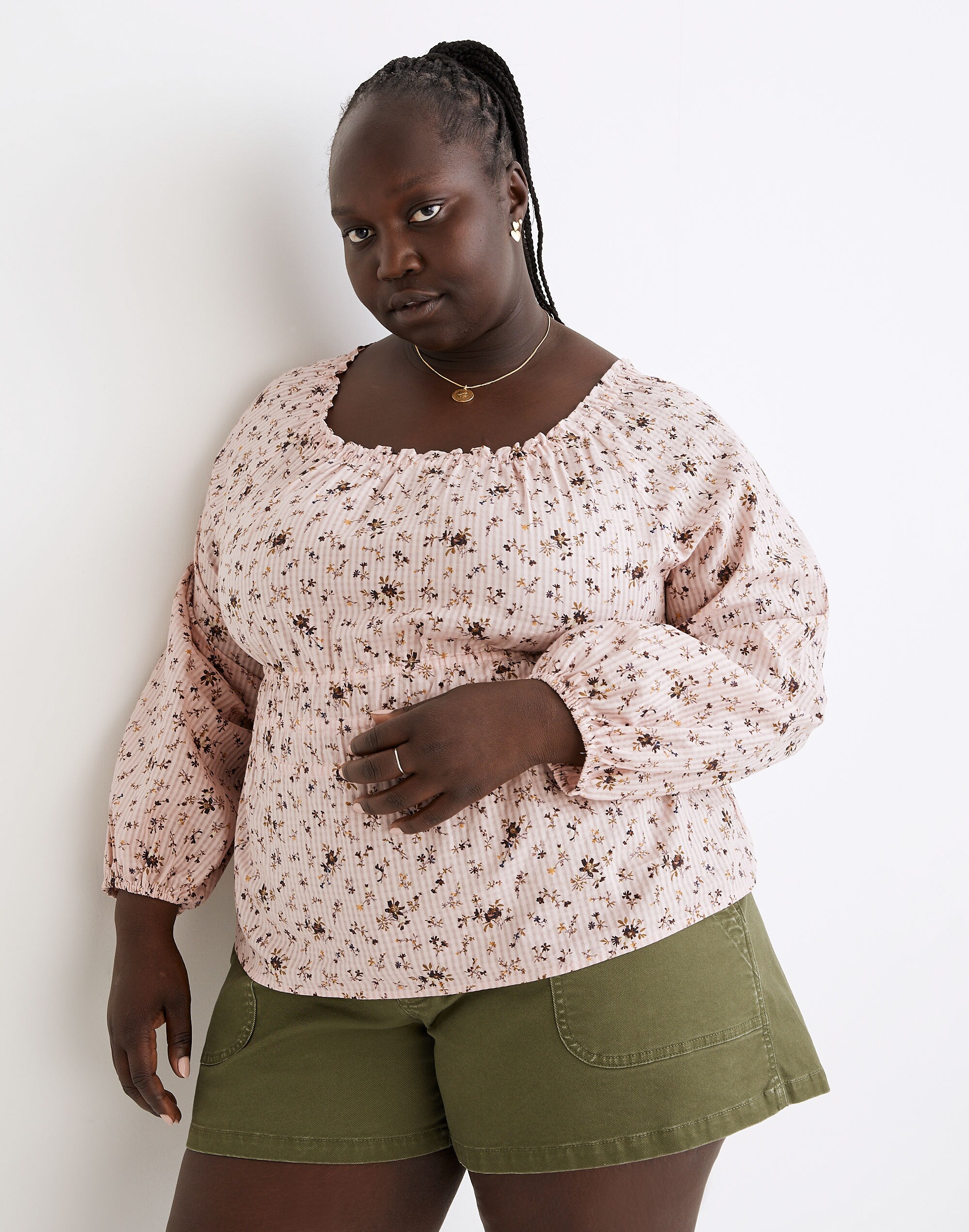 Plus Sophia Top in Bouquet Floral | Madewell