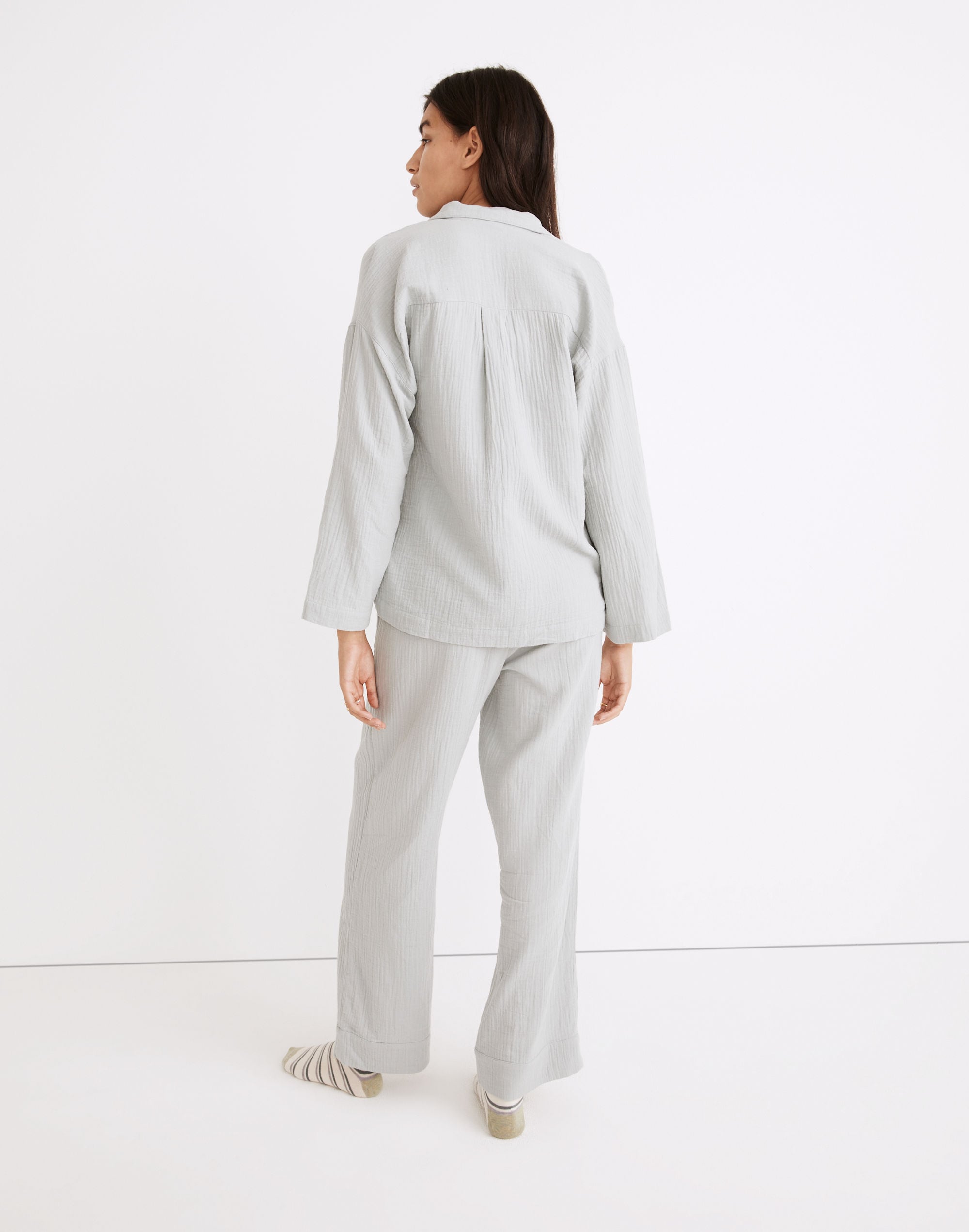 Lightestspun Oversized Long Pajama Set